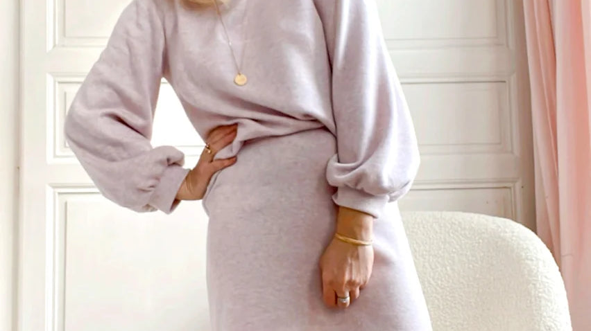 Patron et tuto jupe COZY en maille