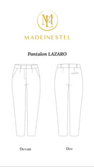Patron couture pantalon LAZARO MADEINESTEL