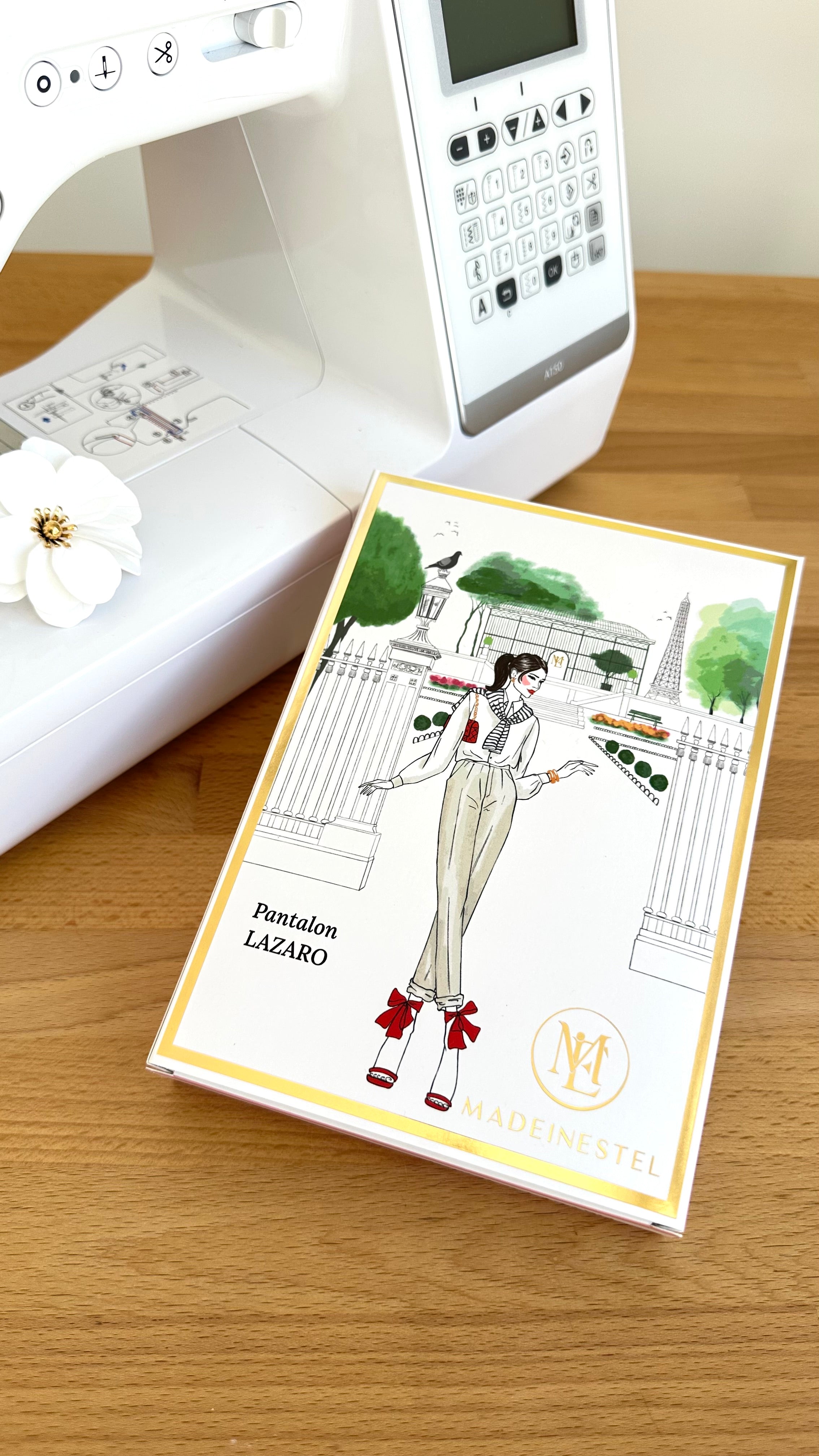 Patron couture pantalon LAZARO Du 34 au 48 MADEINESTEL