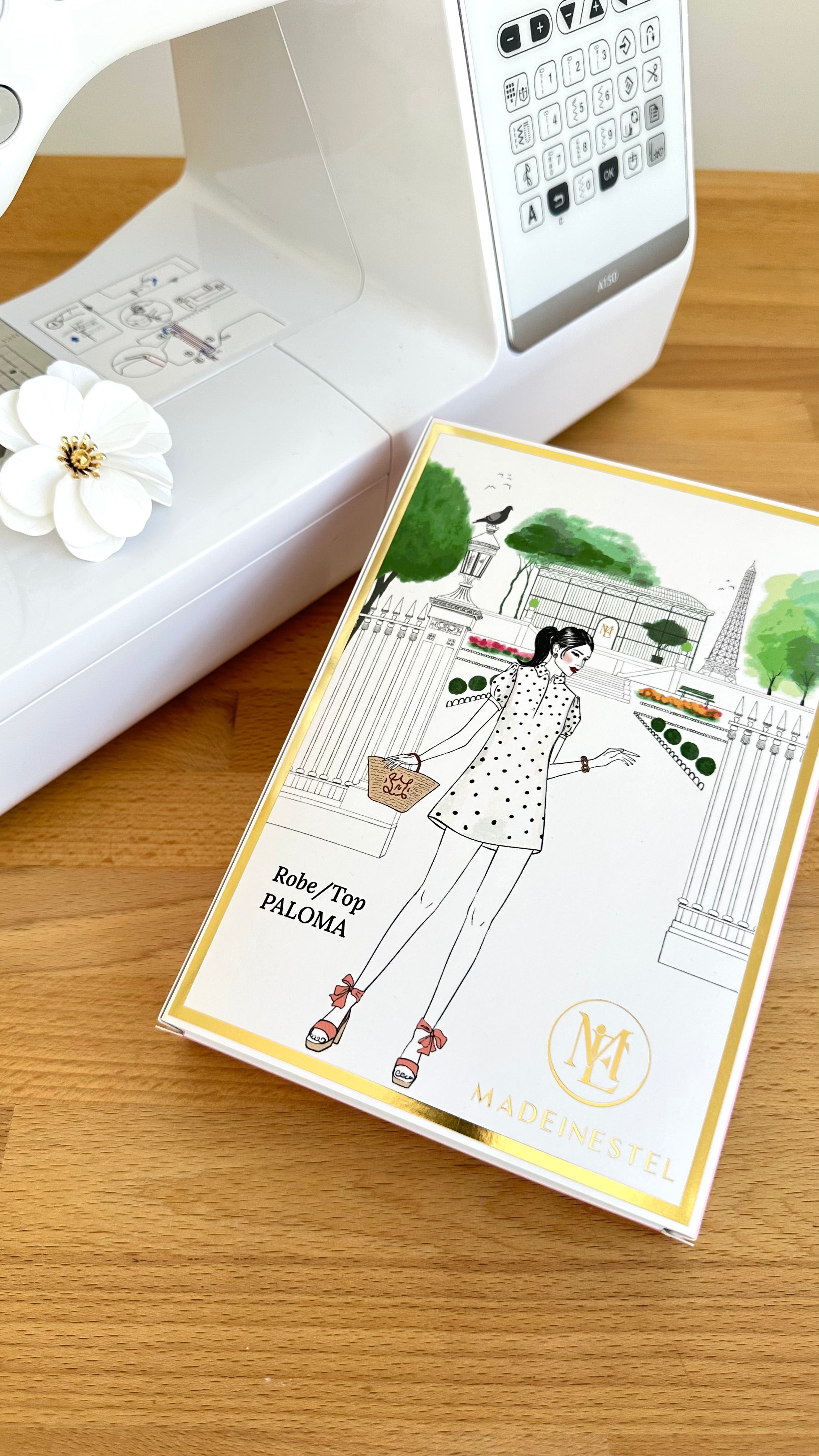 Patron couture robe / top PALOMA Du 34 au 48 MADEINESTEL