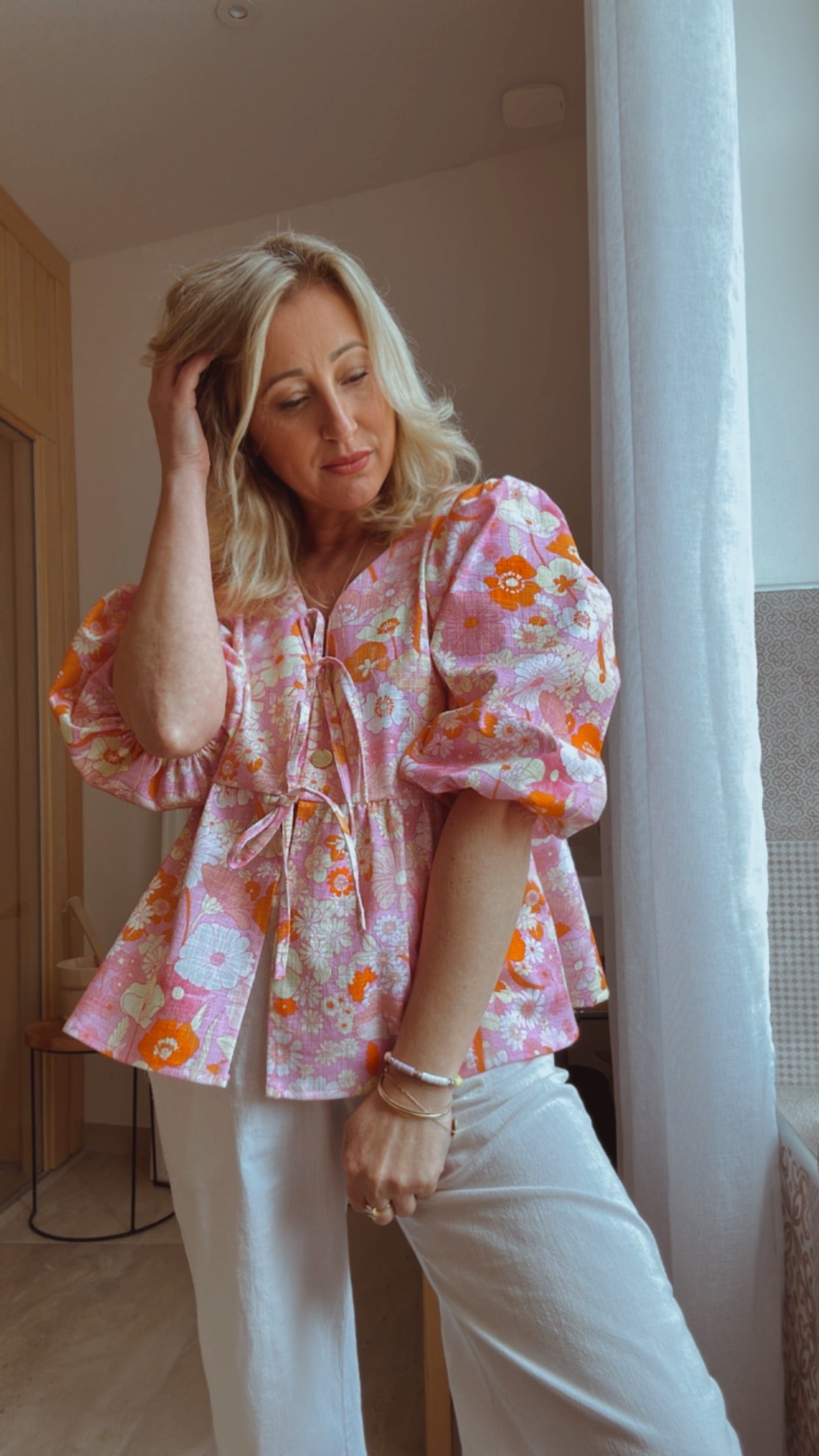 Patron couture gratuit blouse SAMARY PDF MADEINESTEL