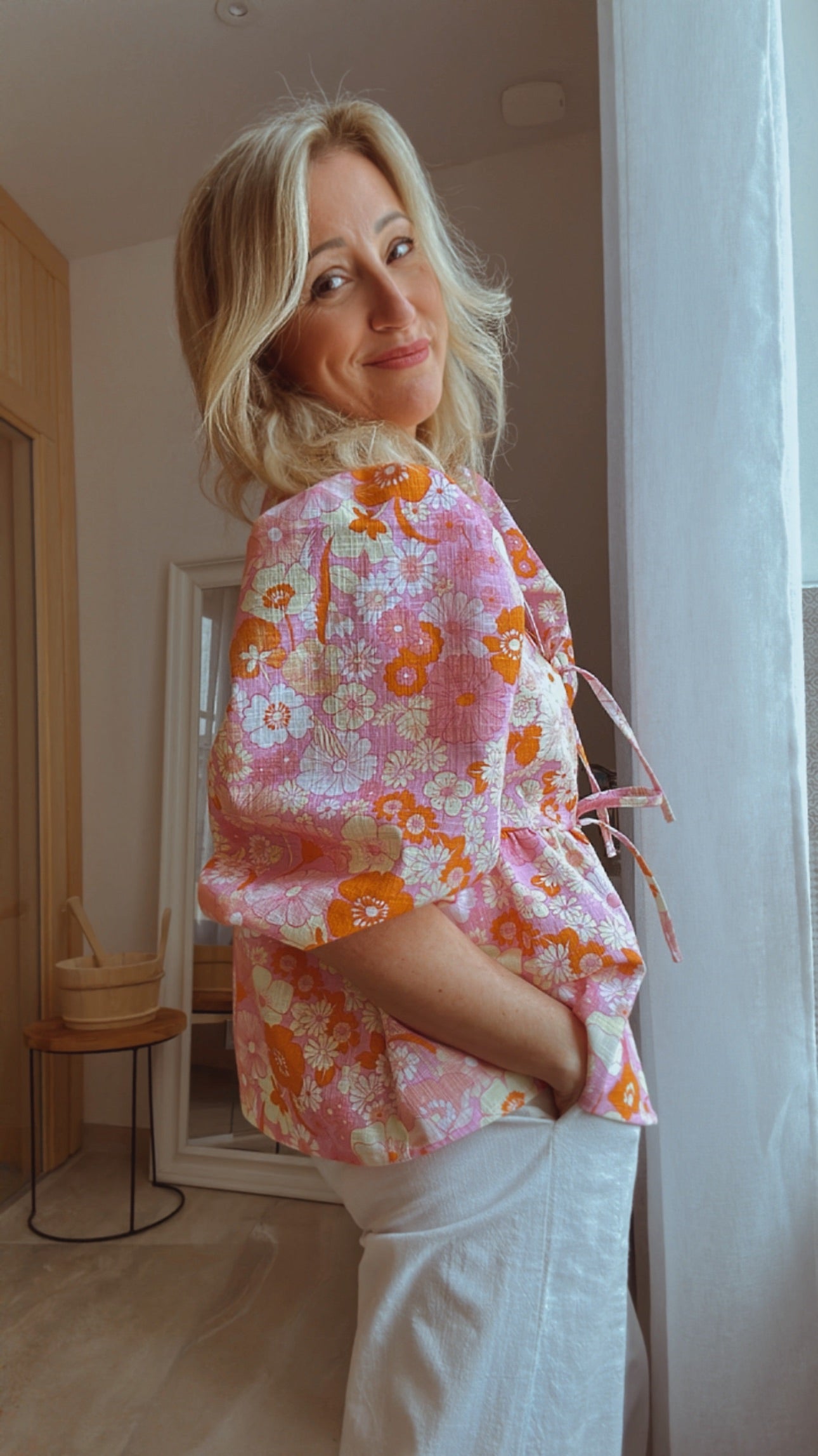 Patron couture gratuit blouse SAMARY PDF MADEINESTEL