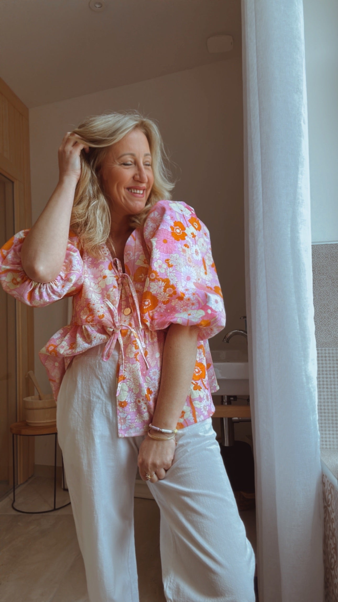 Patron couture gratuit blouse SAMARY PDF MADEINESTEL