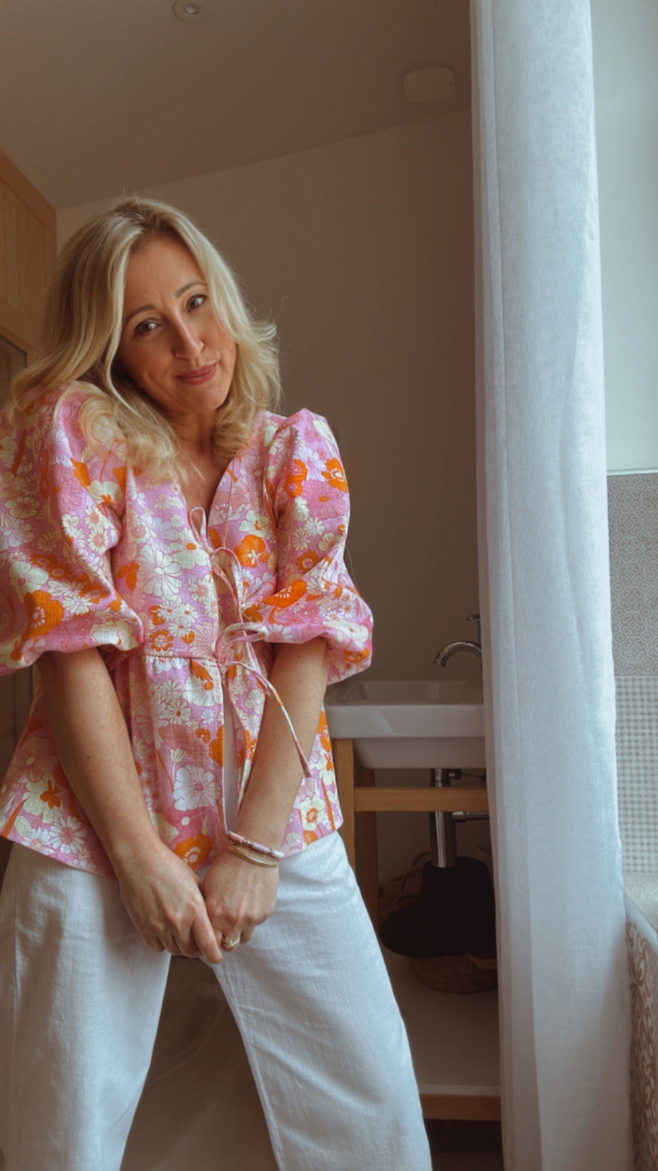 Patron couture gratuit blouse SAMARY PDF MADEINESTEL