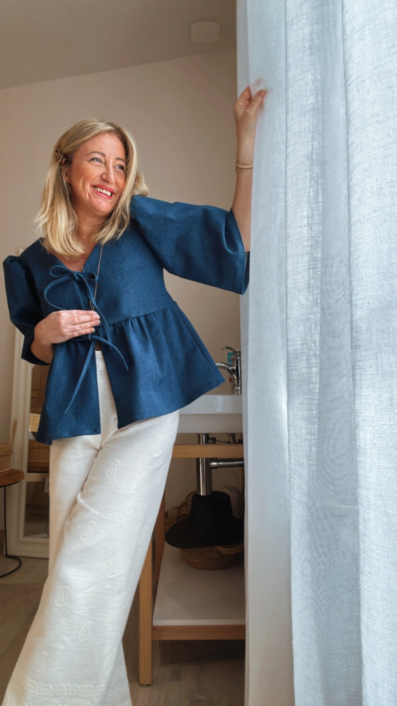 Patron couture gratuit blouse SAMARY PDF MADEINESTEL