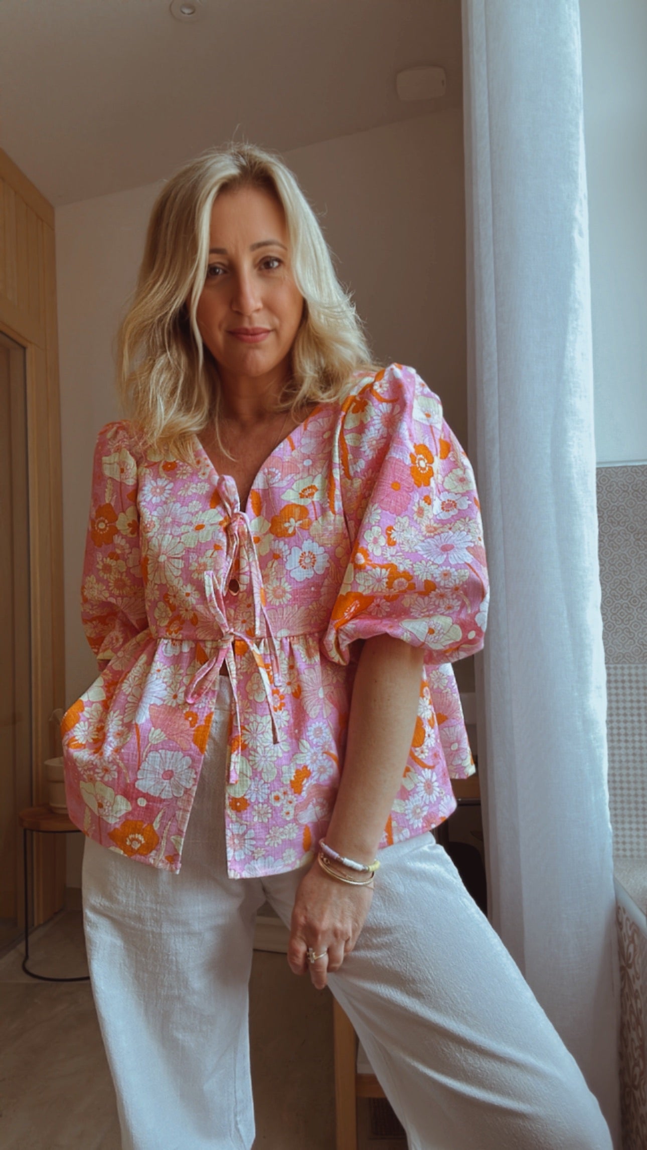 Patron couture gratuit blouse SAMARY PDF MADEINESTEL