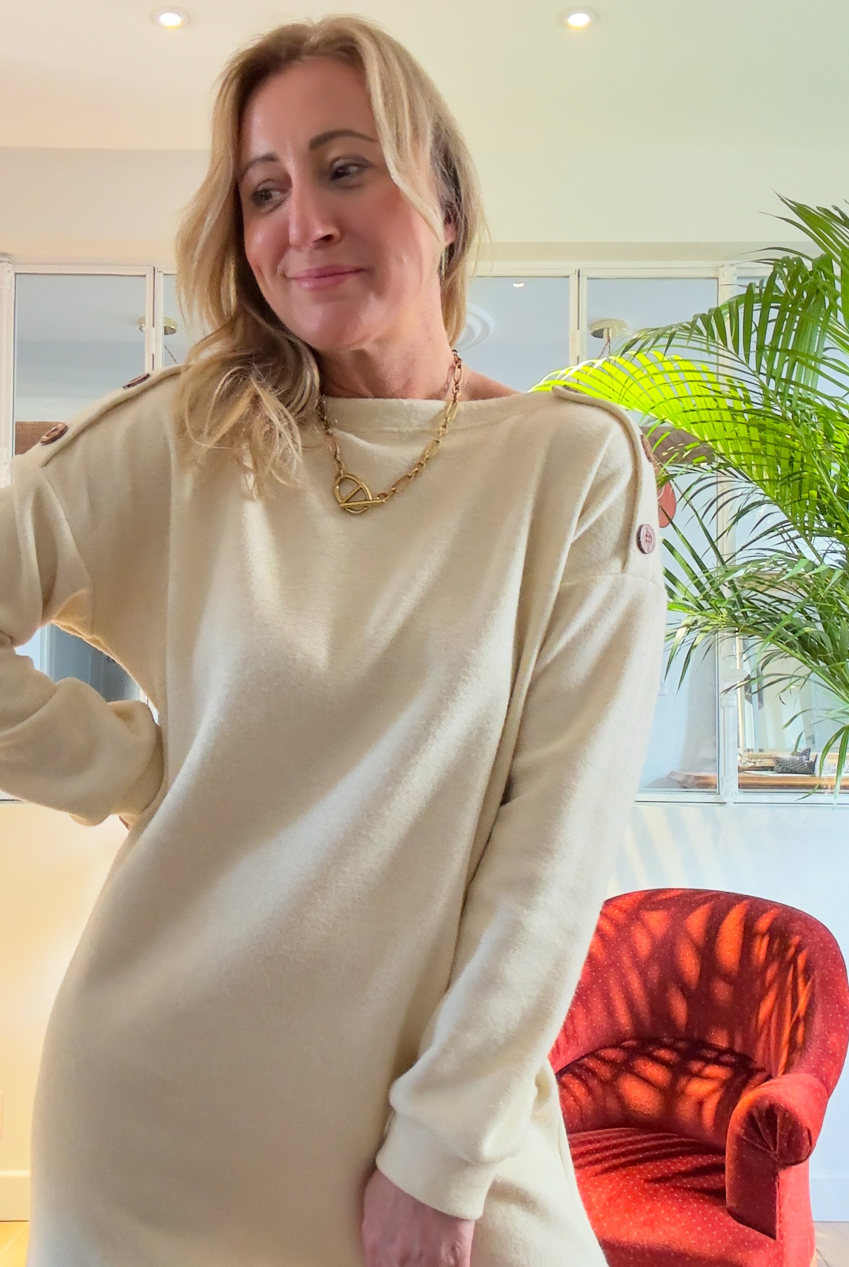 Patron couture robe / pull VALÉRIO MADEINESTEL