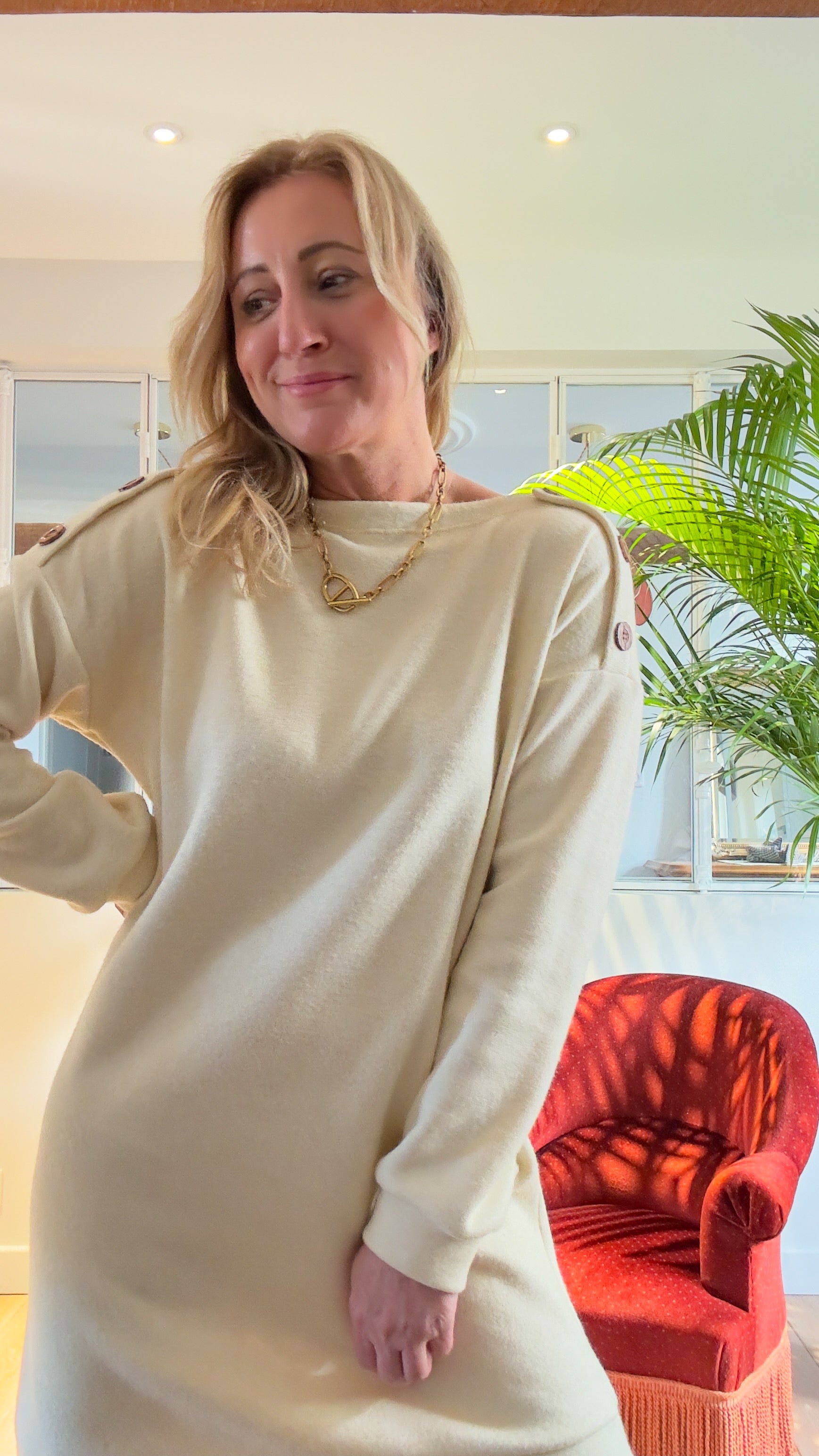 Patron couture robe / pull VALÉRIO MADEINESTEL