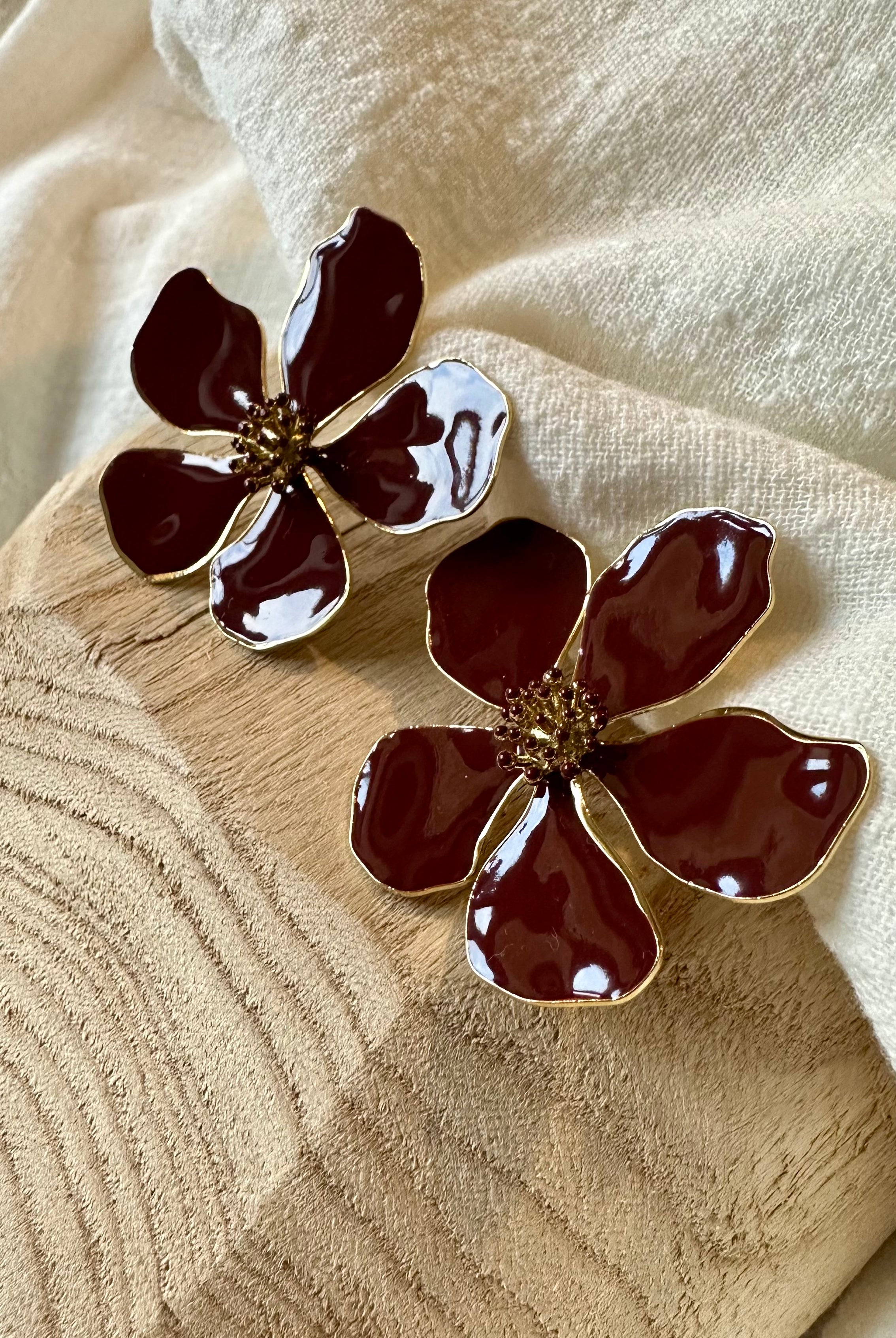 Boucles d'oreilles Flora MADEINESTEL