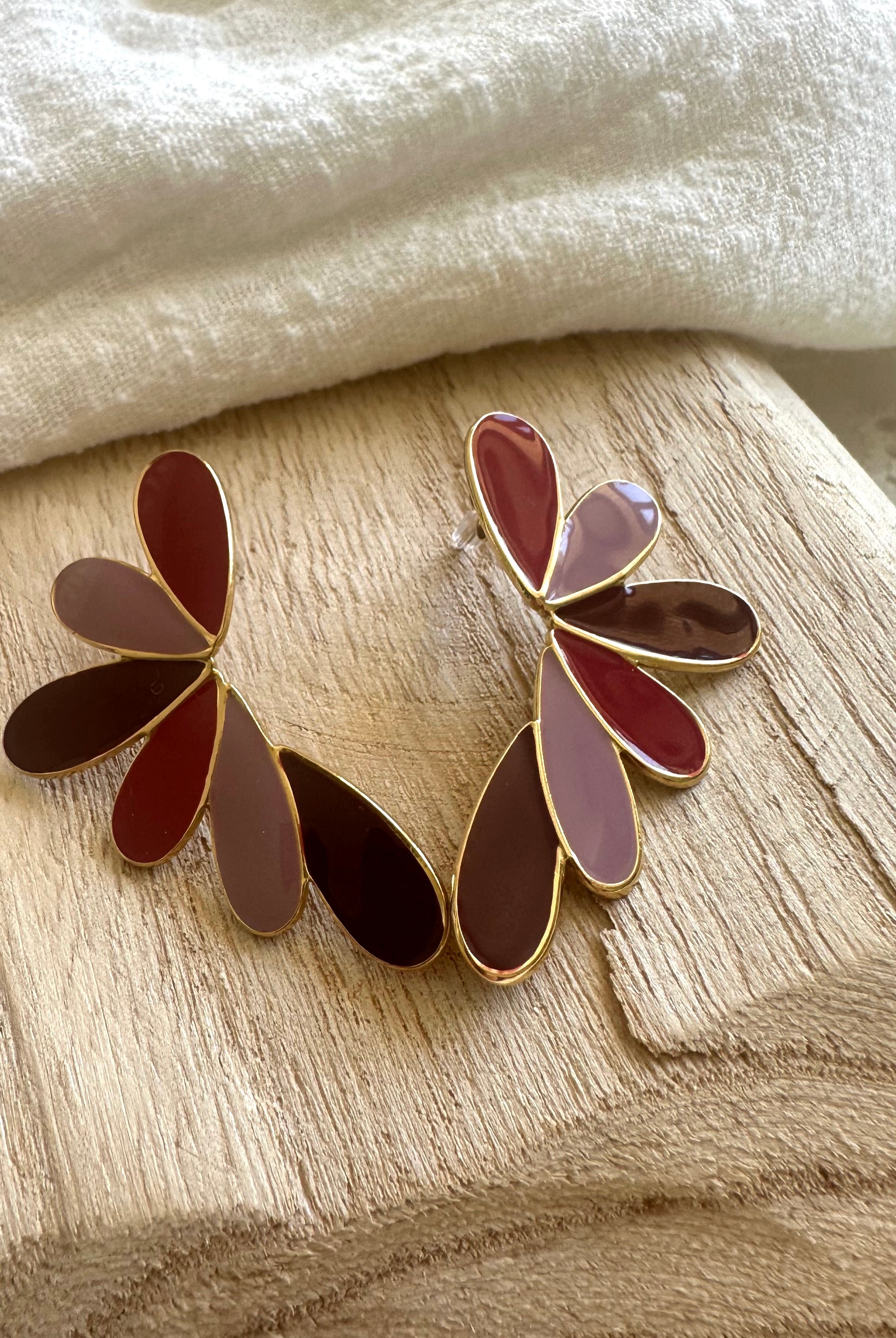 Boucles d'oreilles Gaïa MADEINESTEL