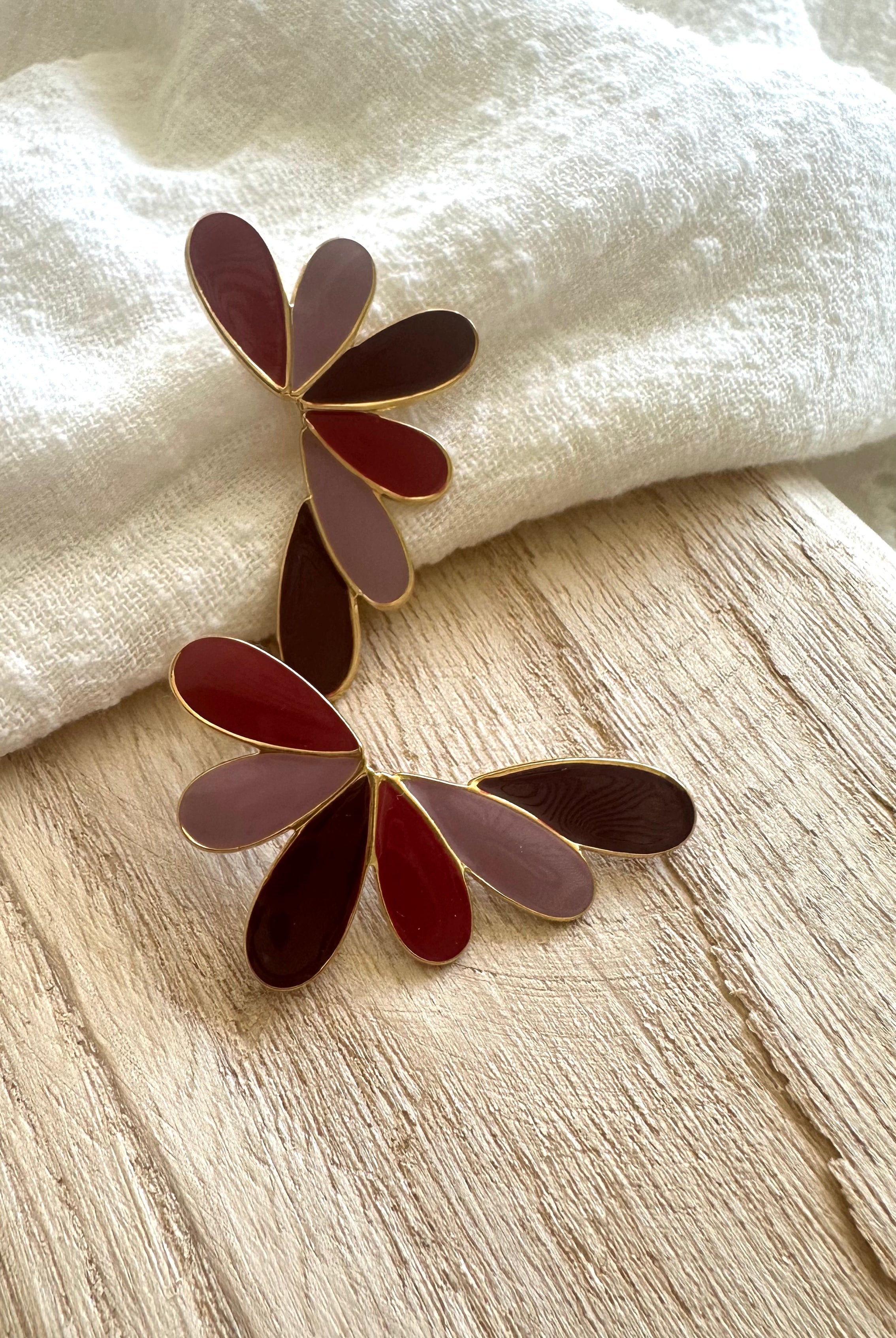 Boucles d'oreilles Gaïa MADEINESTEL