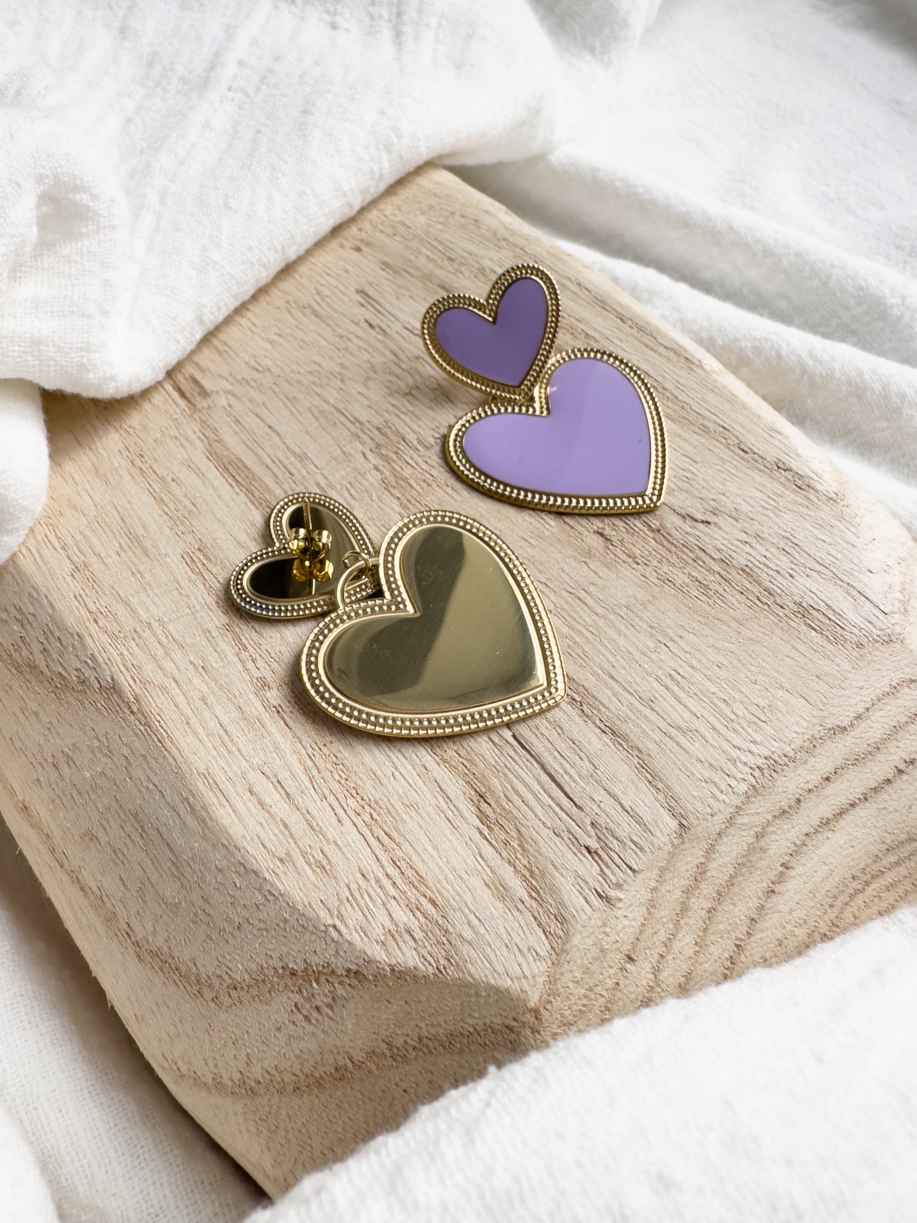 Boucles d'oreilles Valentine MADEINESTEL