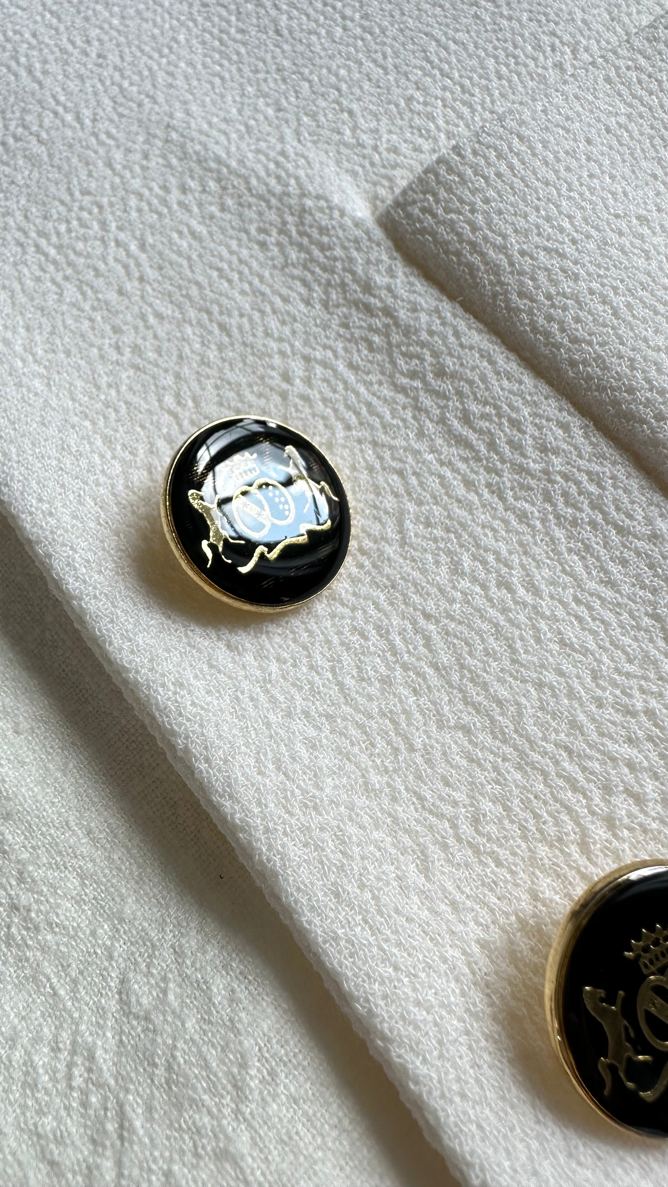 Bouton Blason MADEINESTEL