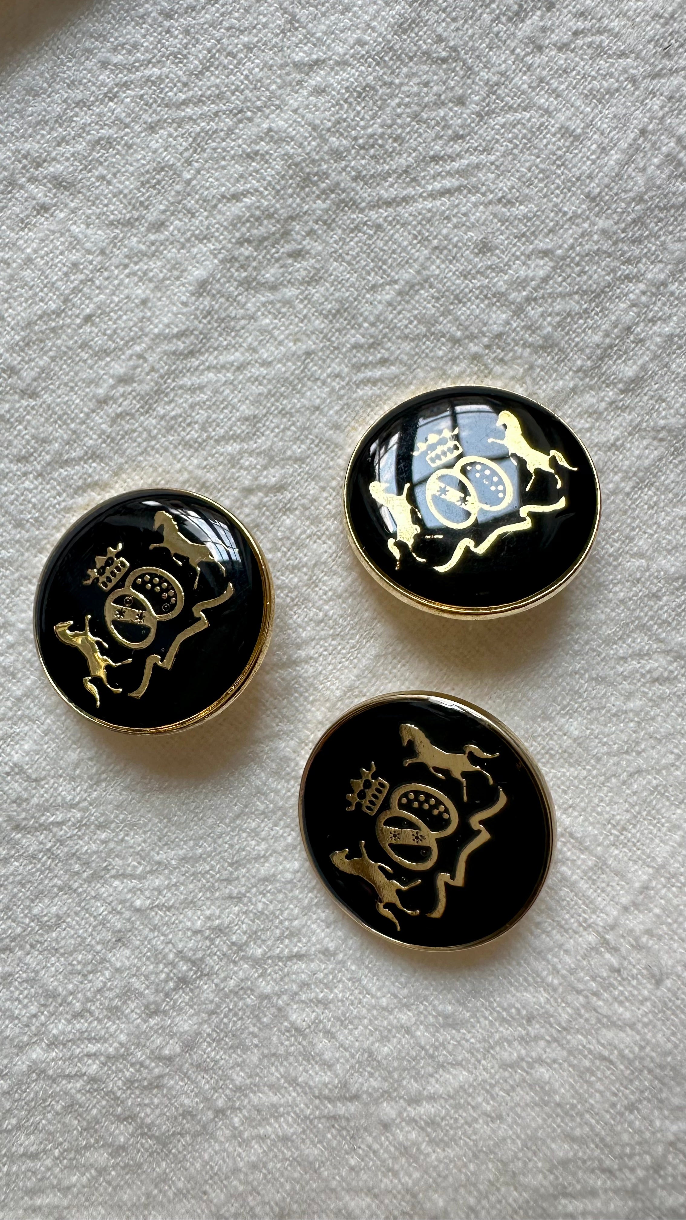 Bouton Blason MADEINESTEL