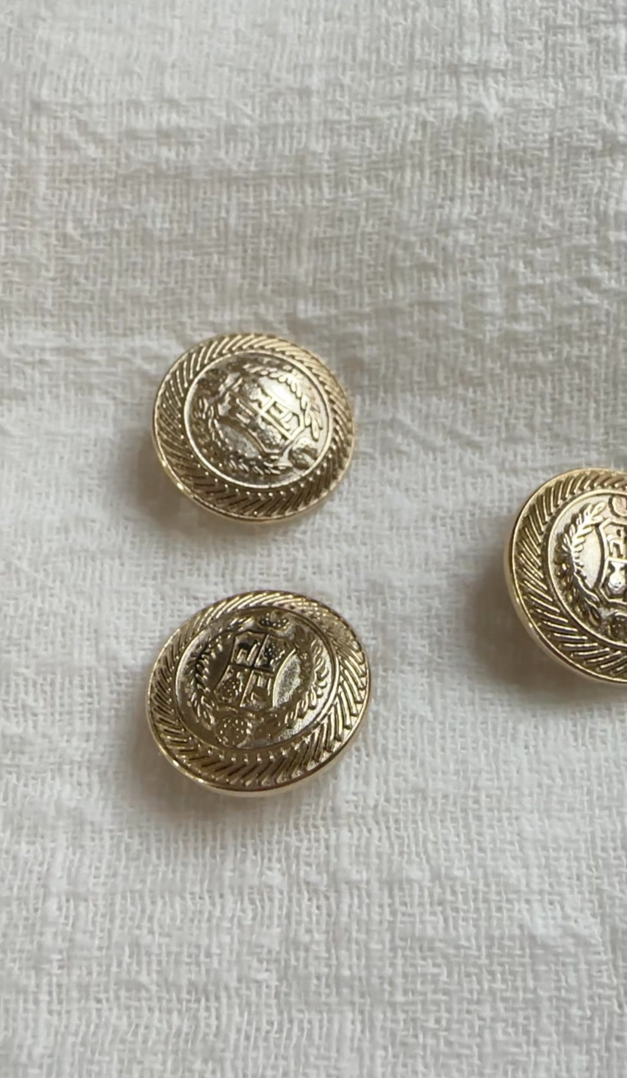 Bouton Prestige métal MADEINESTEL