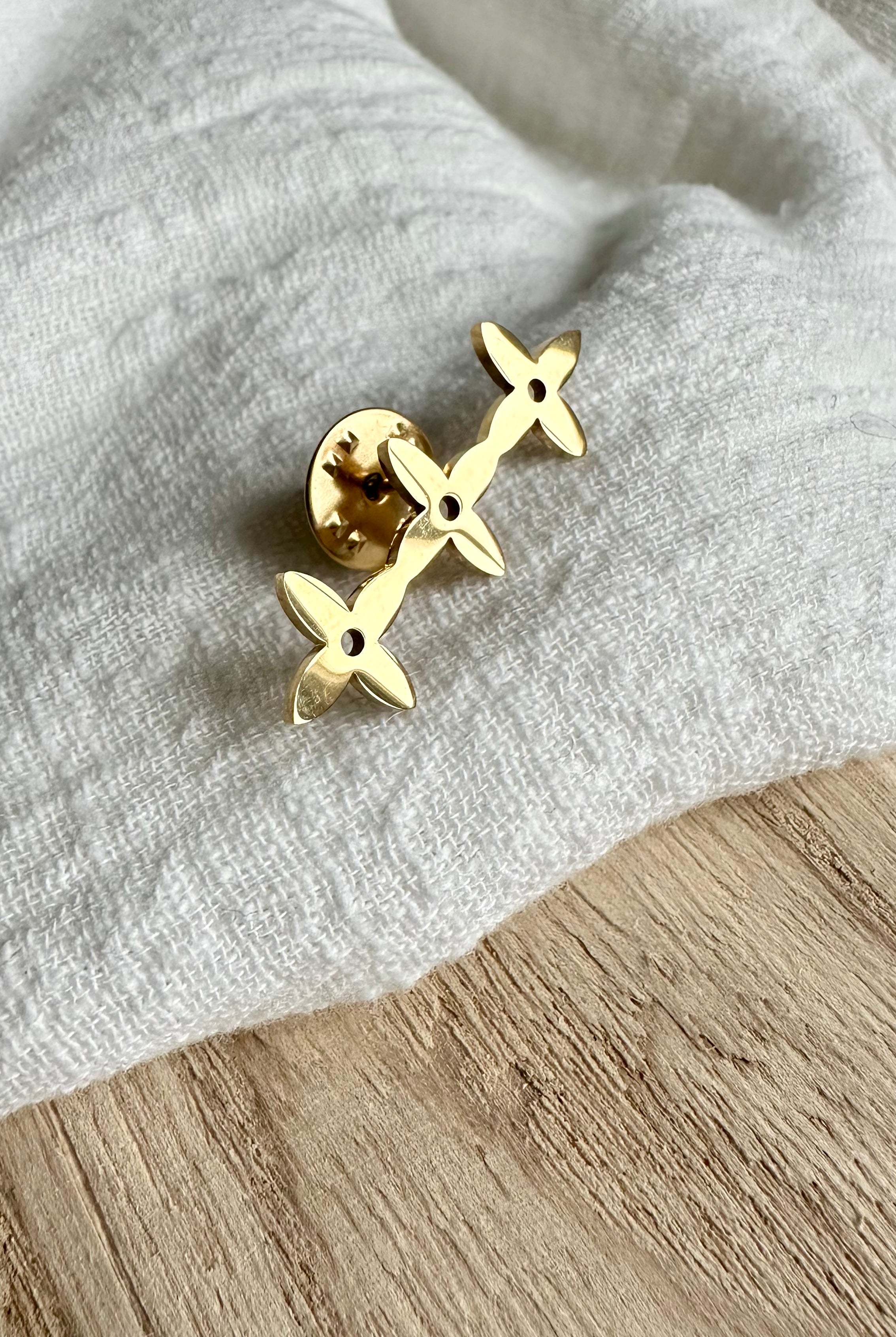 Broche Pin's Céleste Doré MADEINESTEL