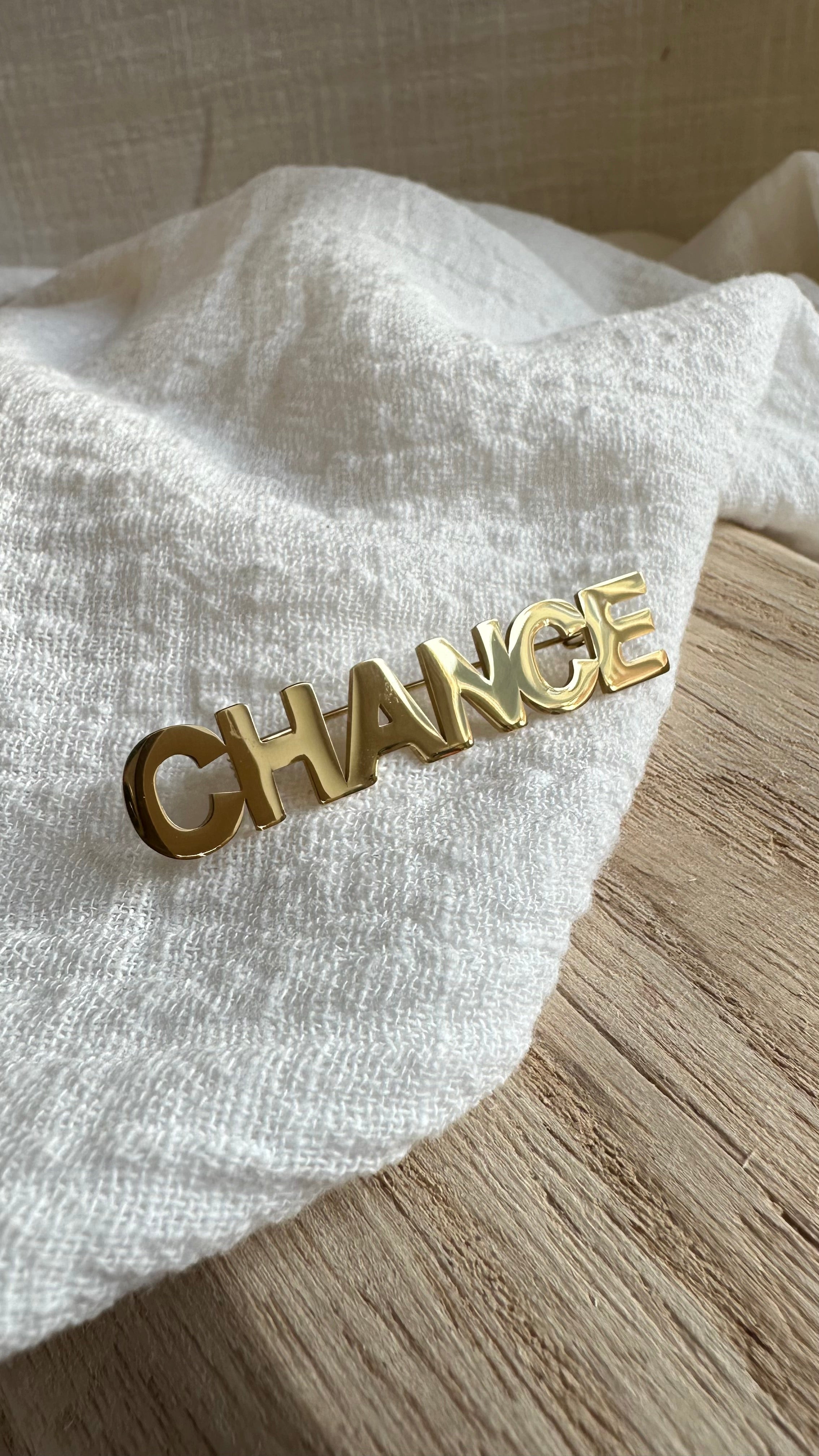 Broche Chance MADEINESTEL