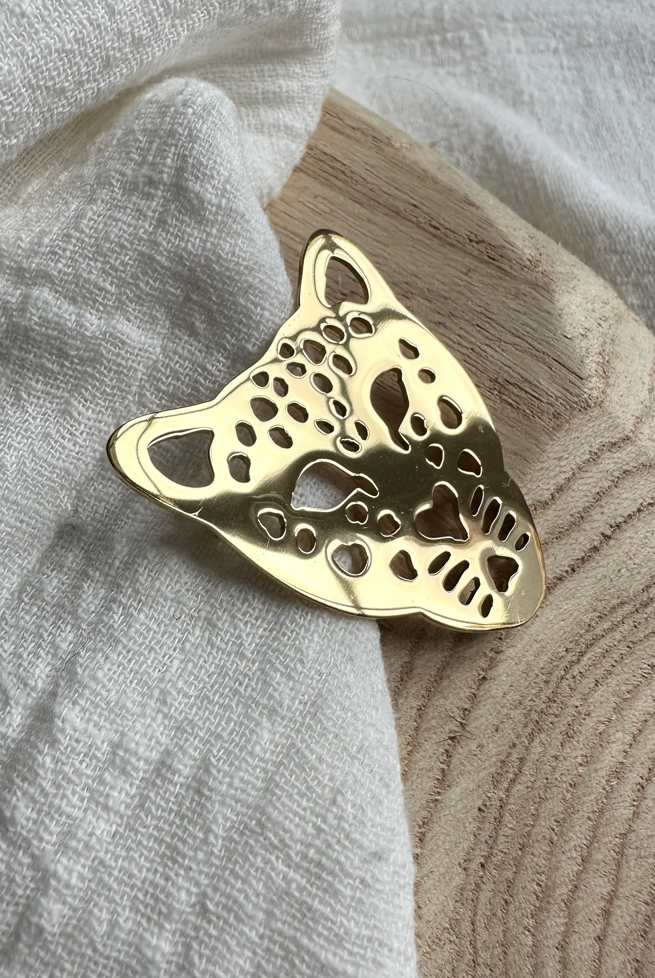 Broche Léopard MADEINESTEL