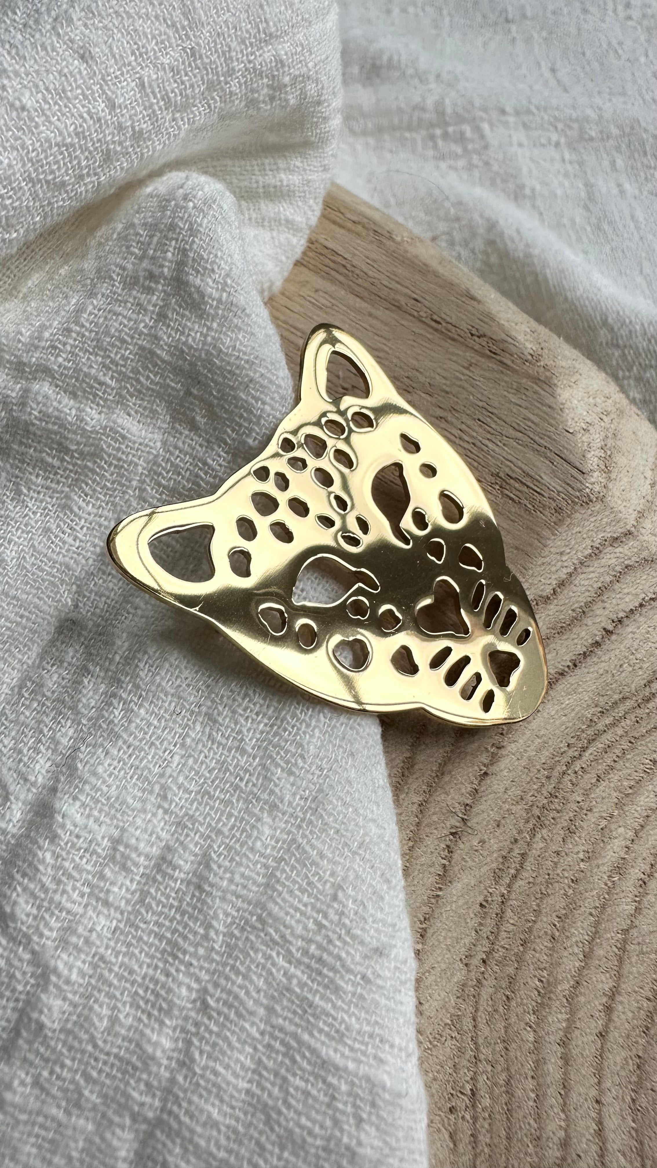 Broche Léopard MADEINESTEL