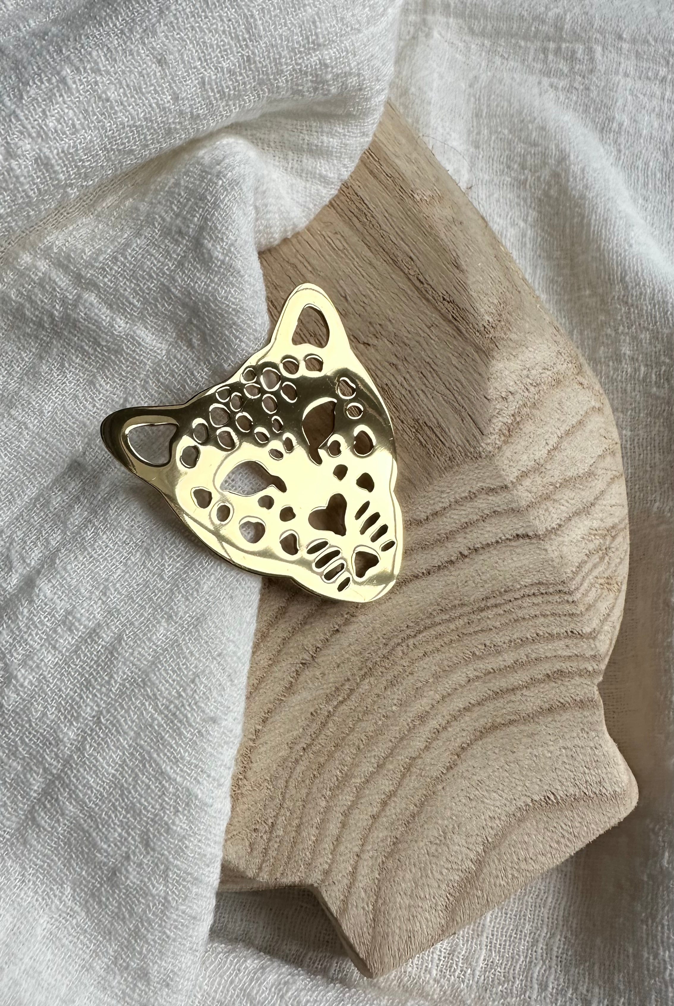 Broche Léopard MADEINESTEL