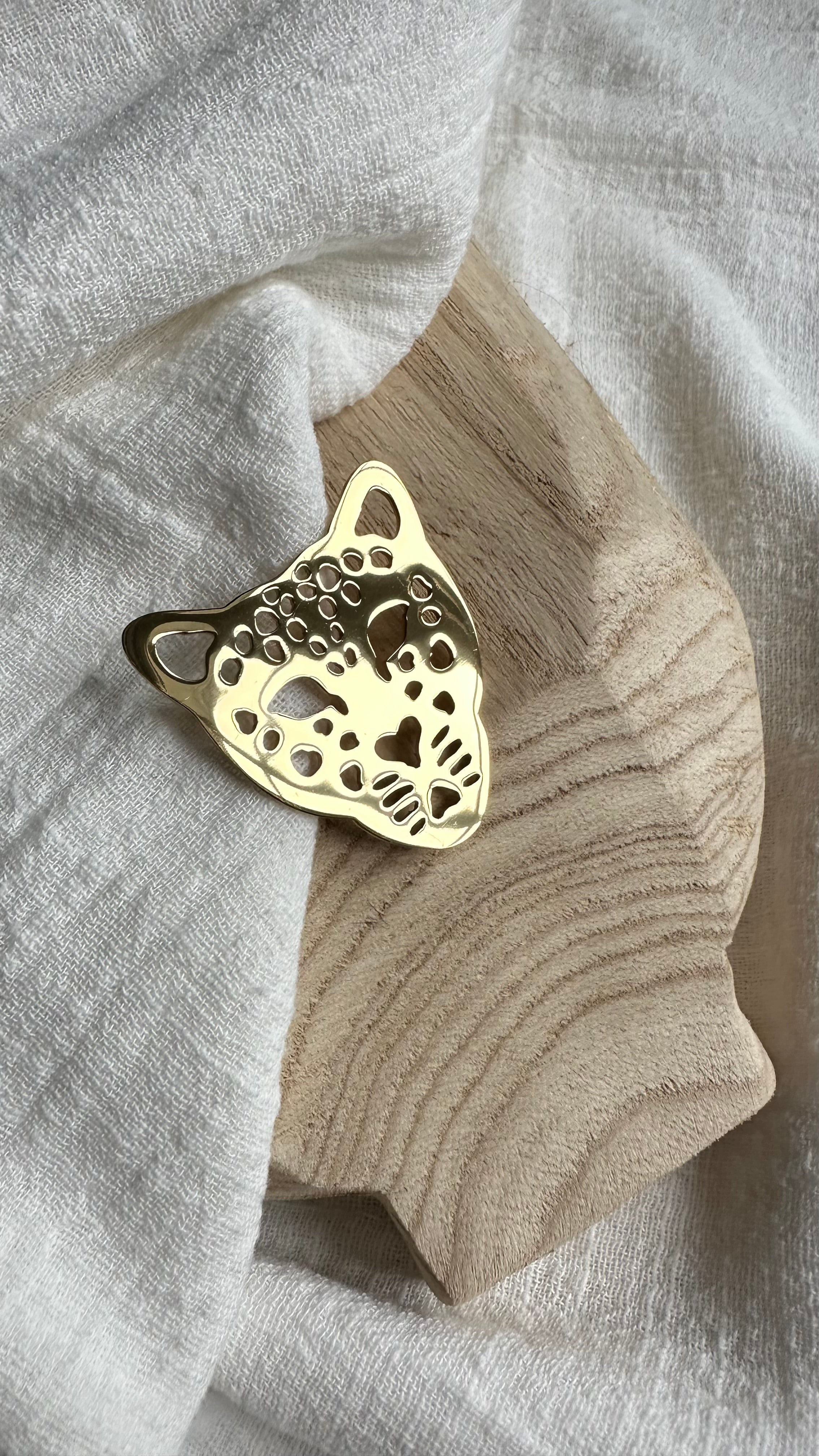 Broche Léopard MADEINESTEL