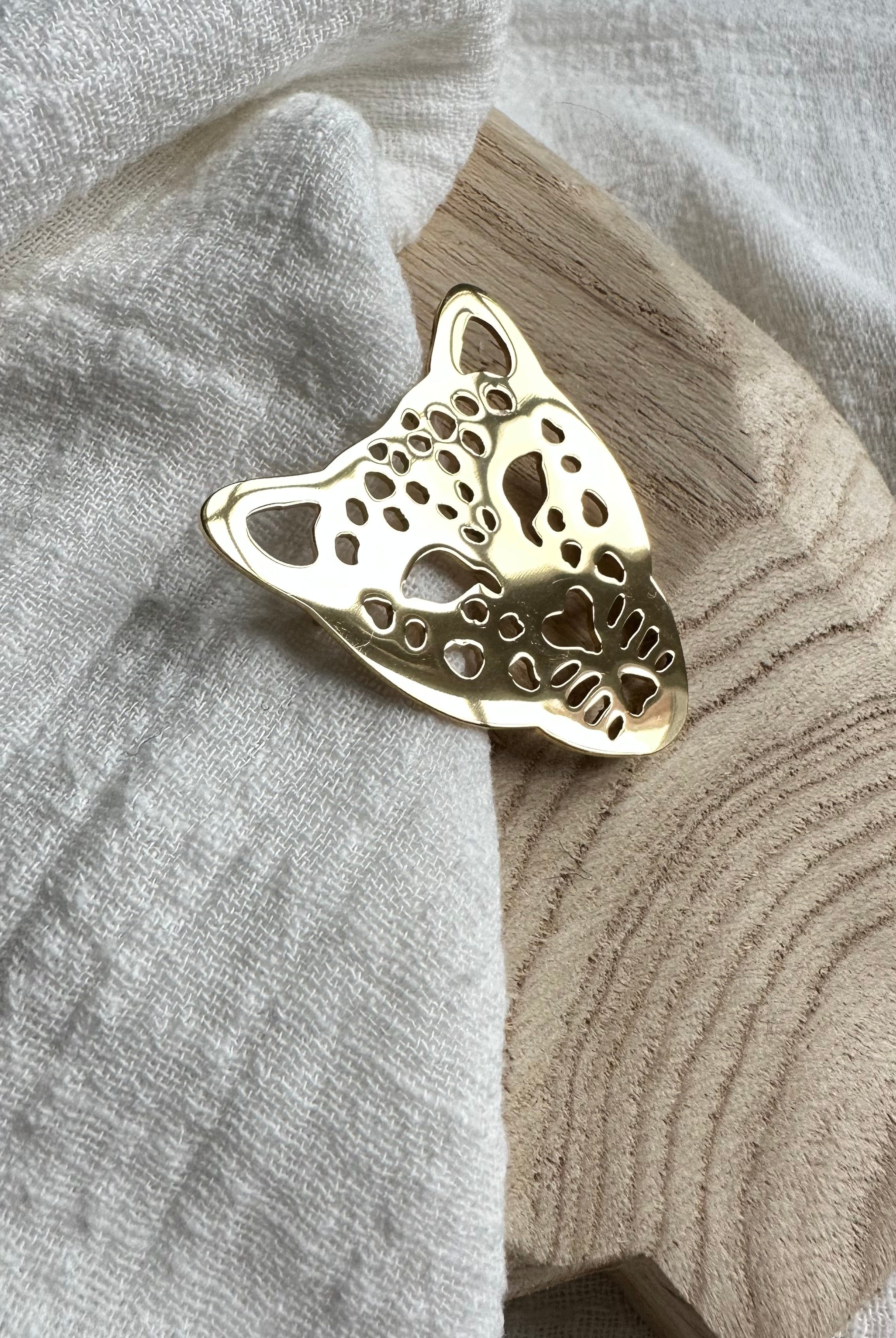 Broche Léopard MADEINESTEL