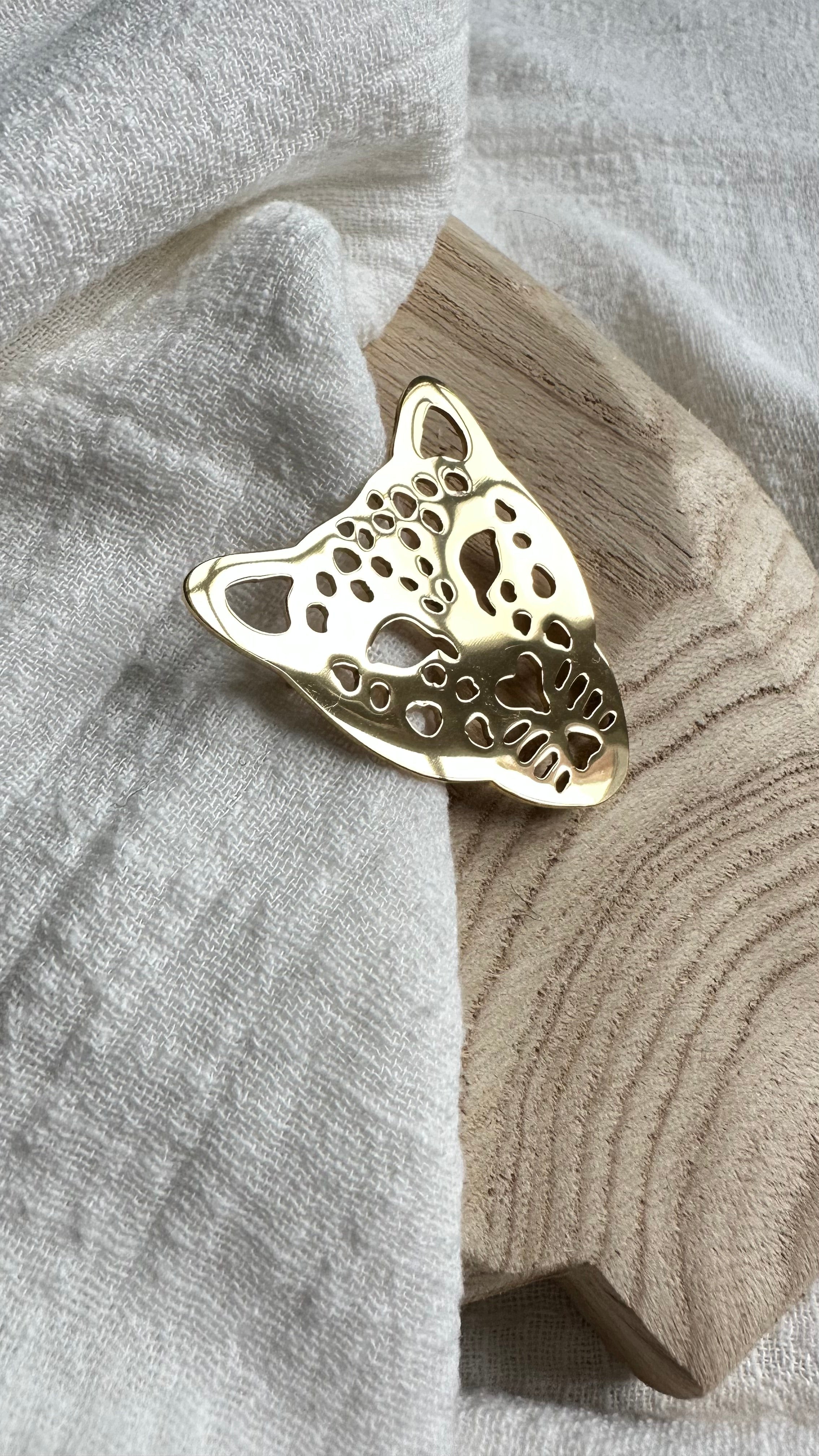 Broche Léopard MADEINESTEL