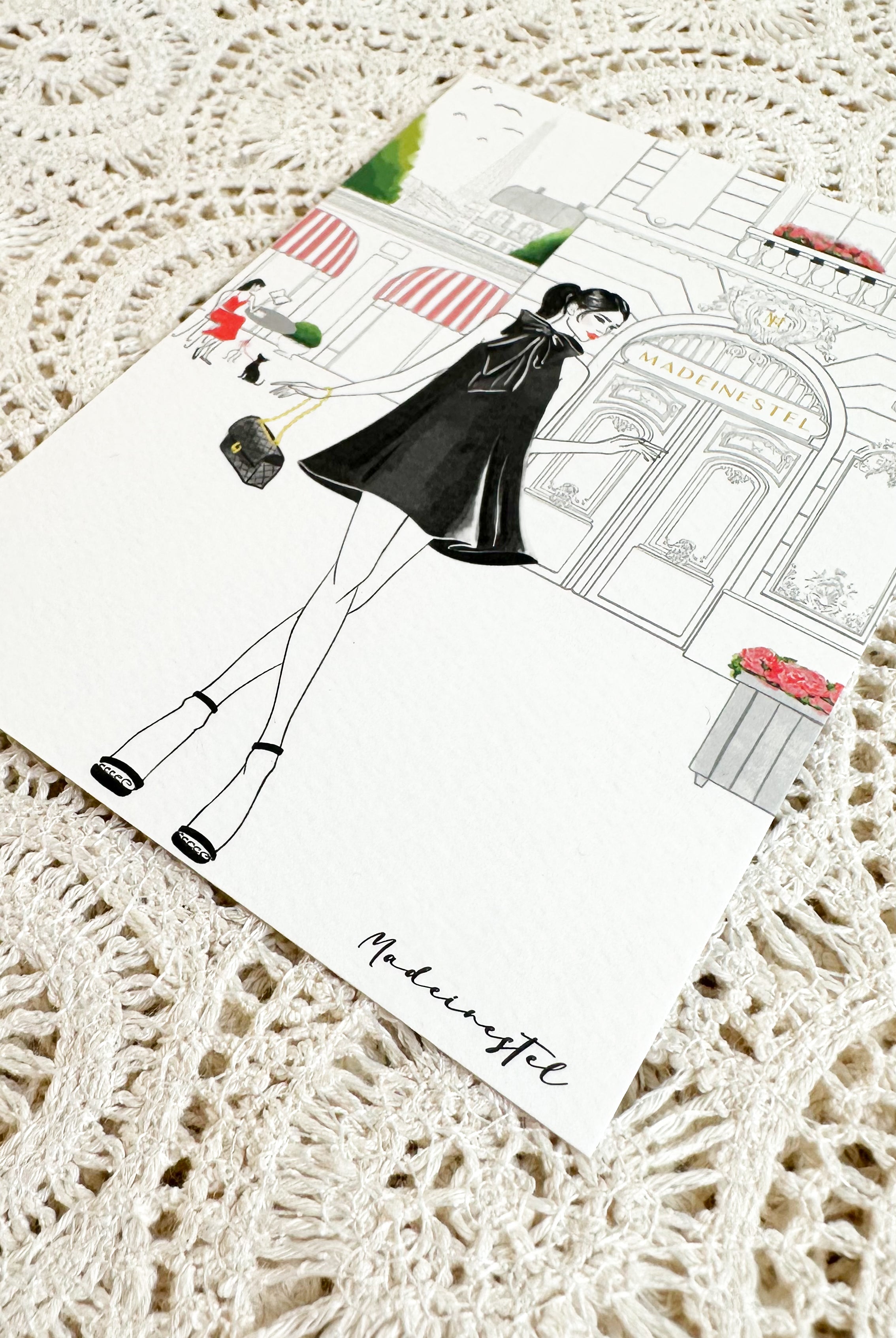 Carte postale Madeinestel LIYA MADEINESTEL