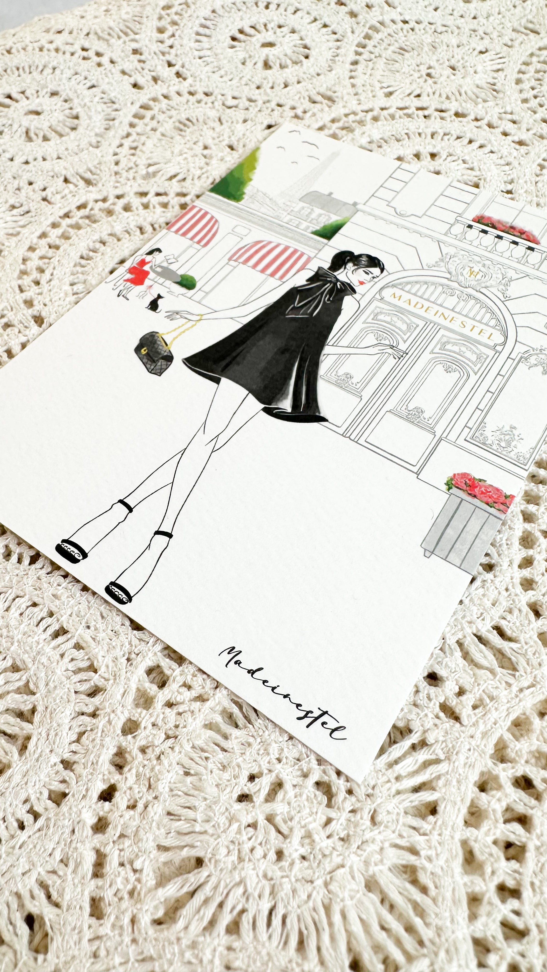 Carte postale Madeinestel LIYA MADEINESTEL