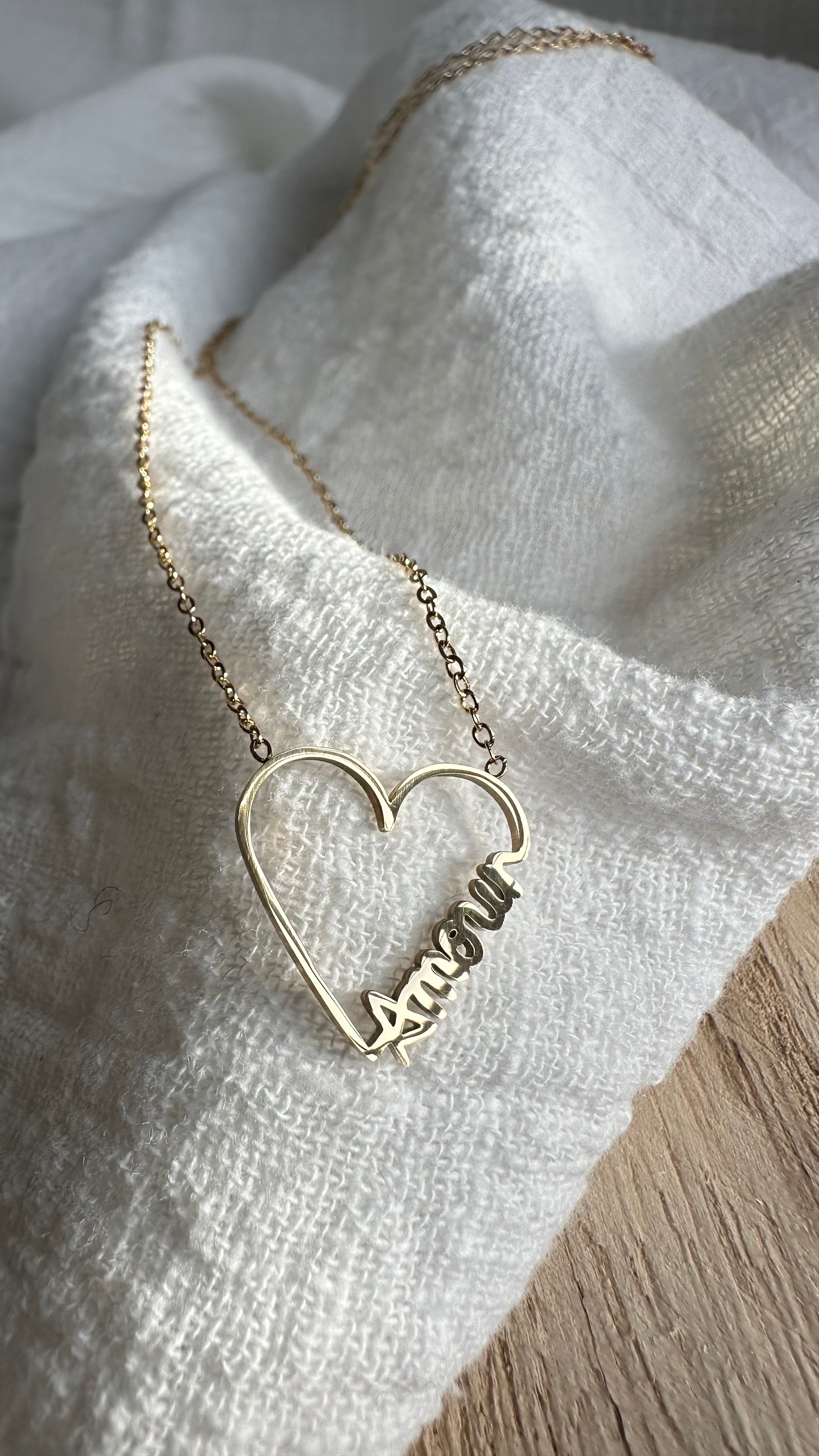 Collier Amour MADEINESTEL