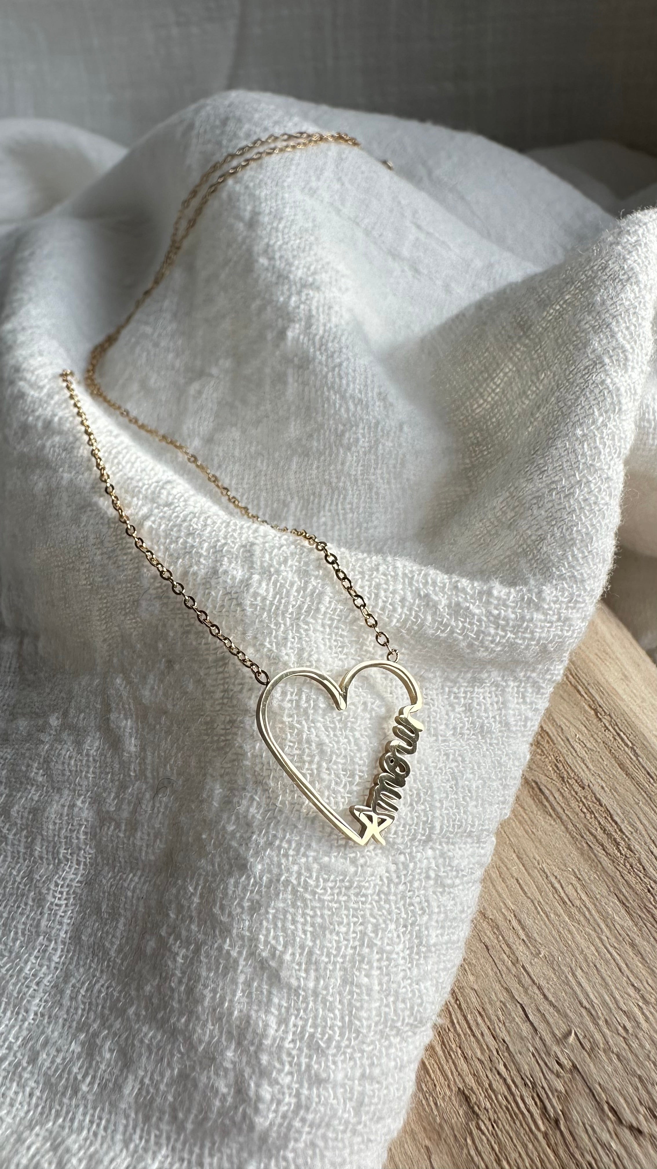 Collier Amour MADEINESTEL