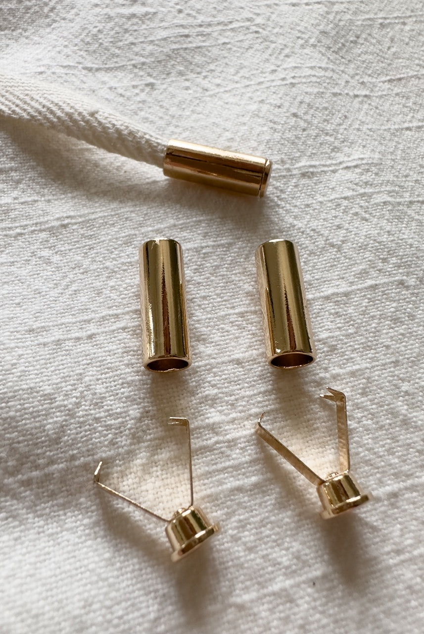 Embout pour cordon Doré MADEINESTEL