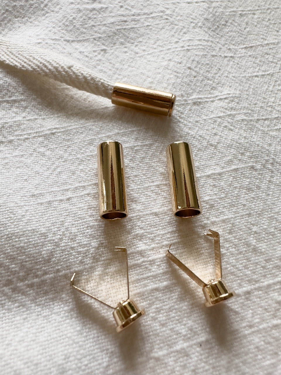 Embout pour cordon Doré MADEINESTEL