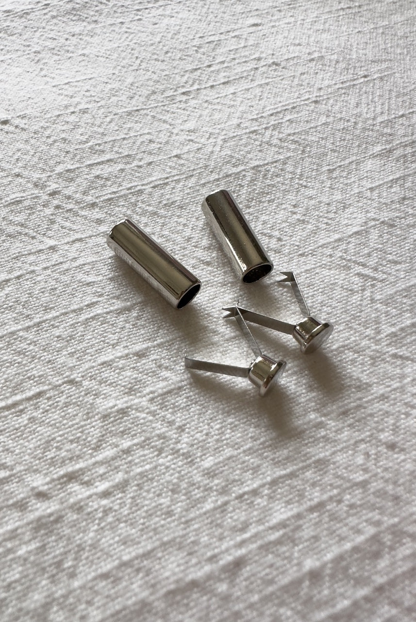Embout pour cordon Argent MADEINESTEL