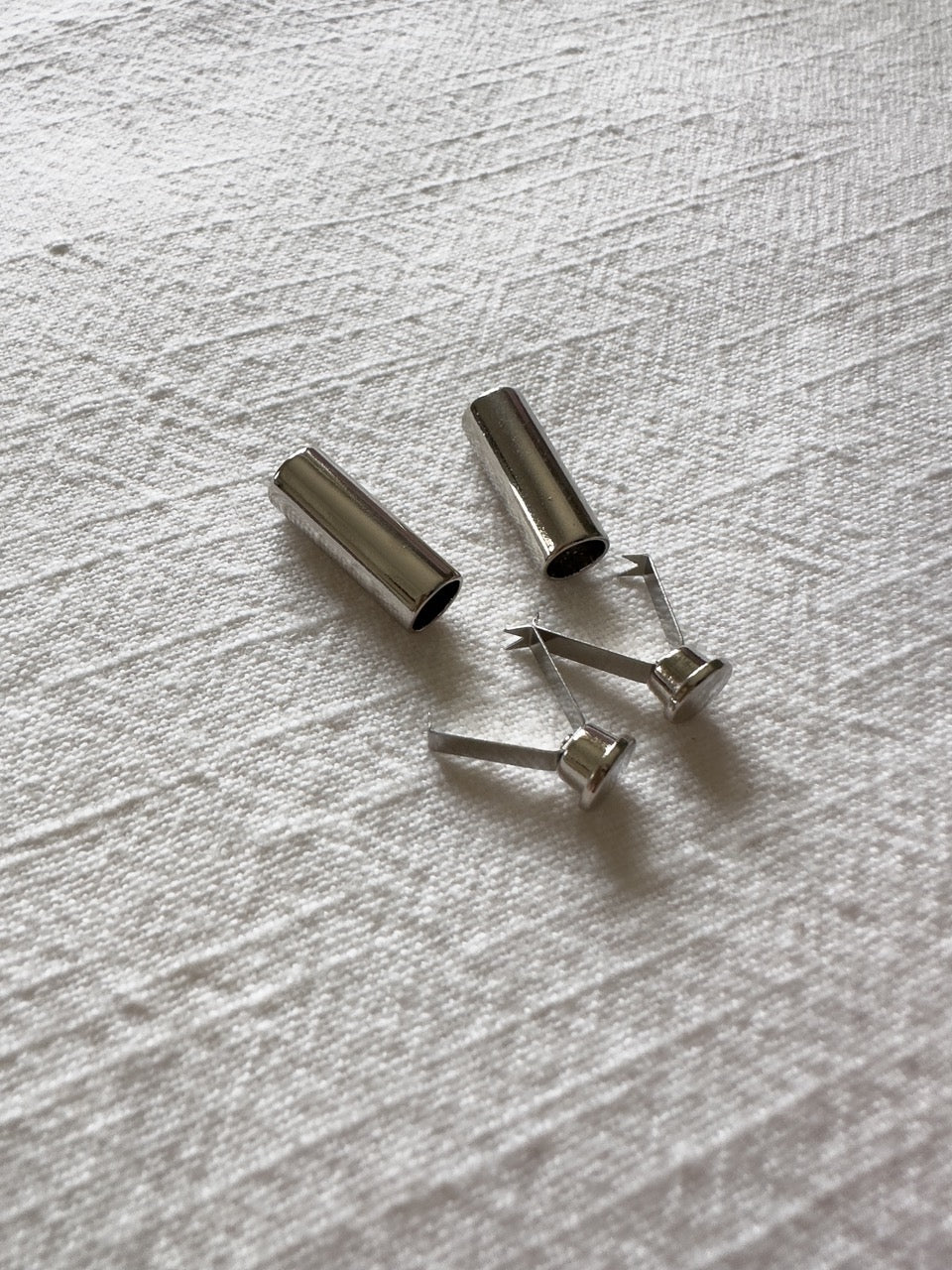 Embout pour cordon Argent MADEINESTEL