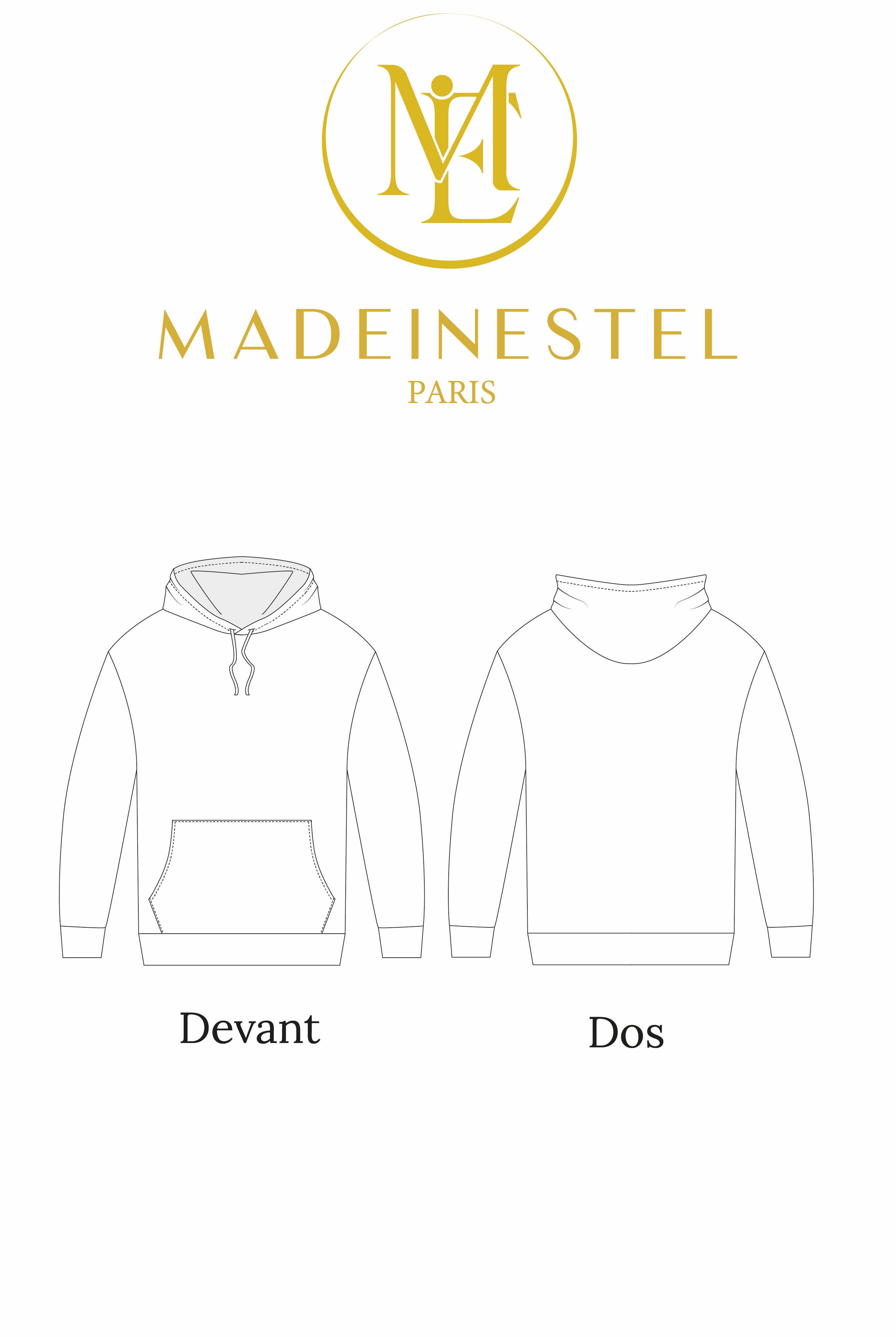 Patron couture sweat mixte CHARLY MADEINESTEL