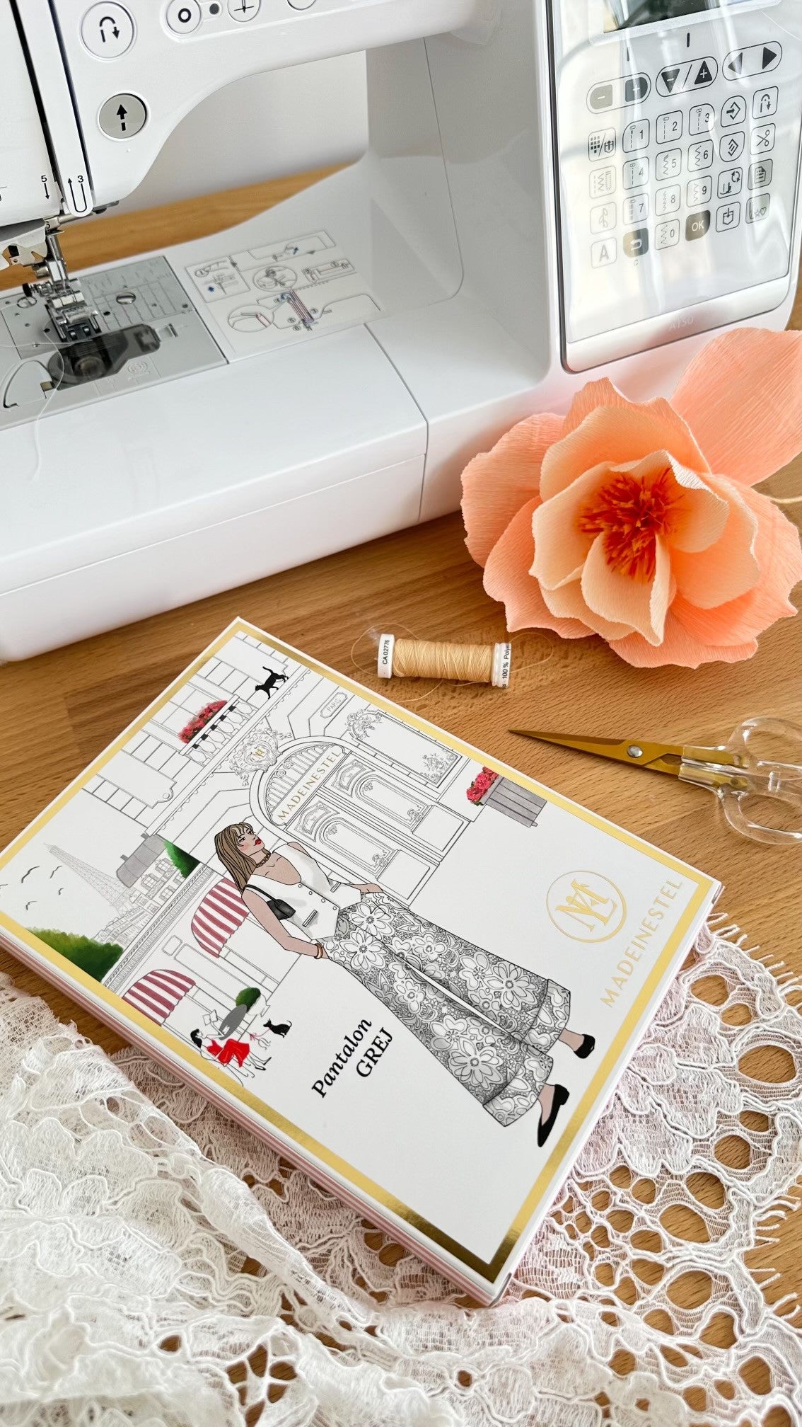 Patron couture pantalon GREJ MADEINESTEL