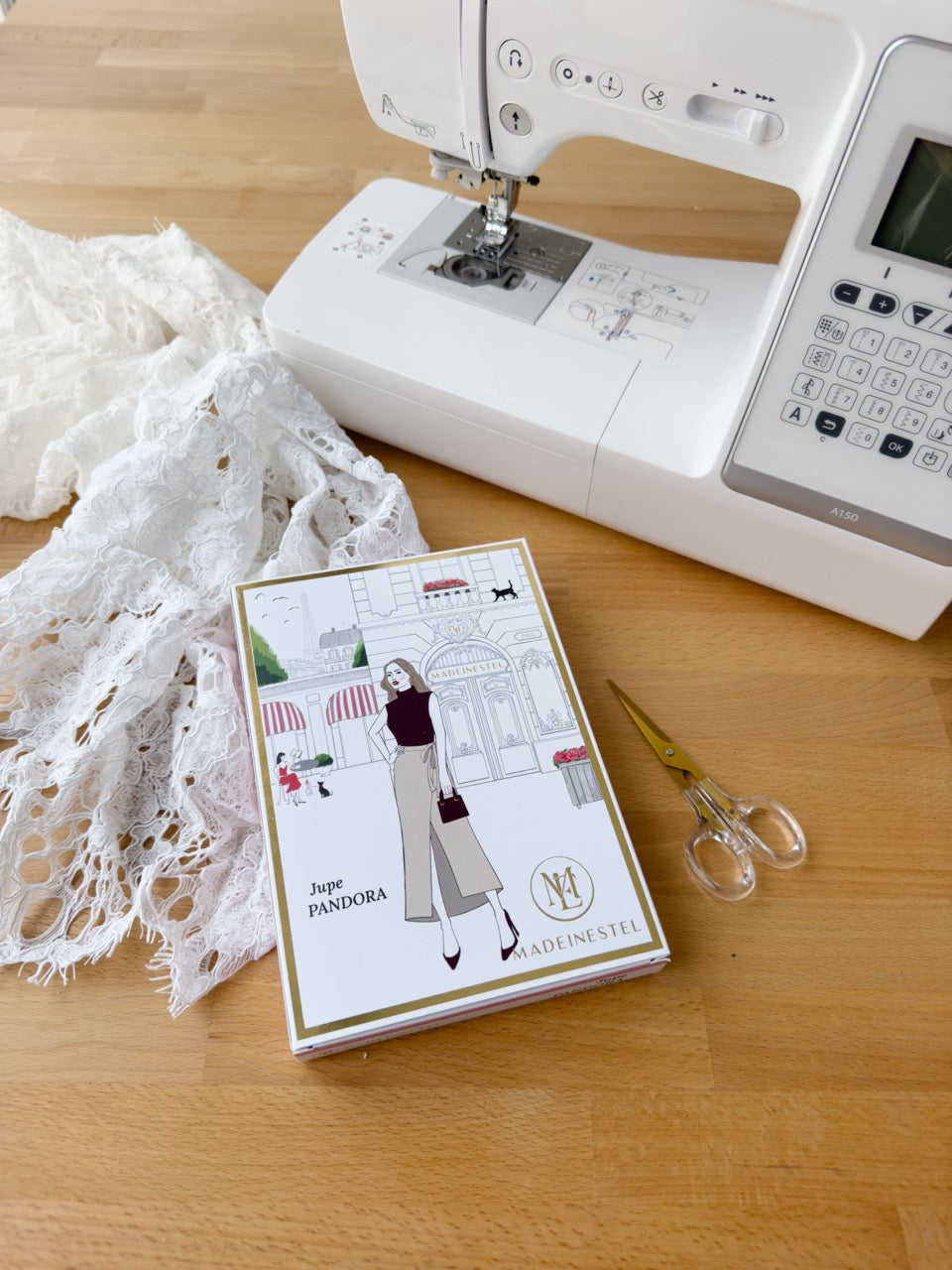 Patron couture jupe PANDORA Pochette + PDF Du 46 au 60 MADEINESTEL