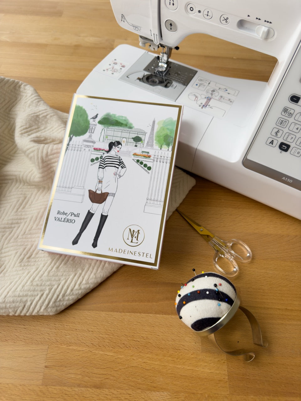 Patron couture robe / pull VALÉRIO Du 34 au 48 MADEINESTEL