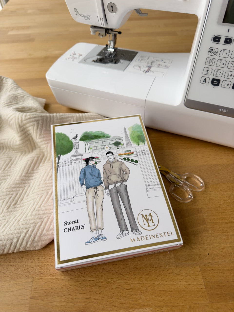 Patron couture sweat mixte CHARLY Du 3XS au 6XL MADEINESTEL