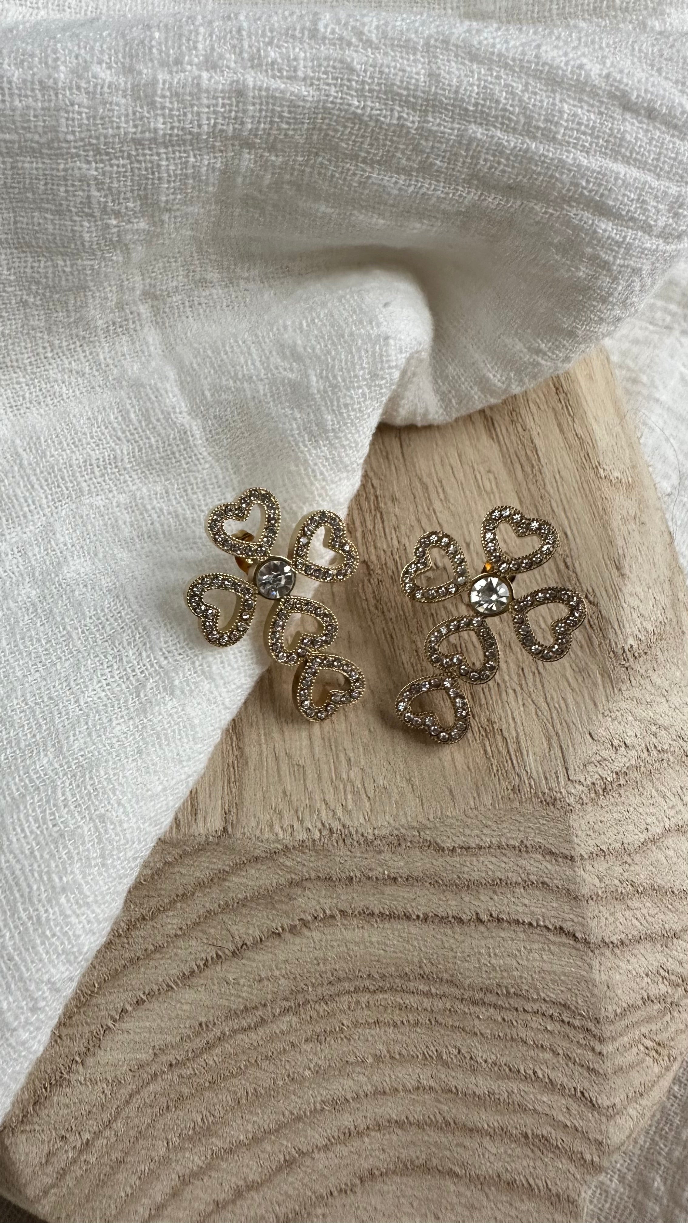 Boucles d'oreilles Violette MADEINESTEL