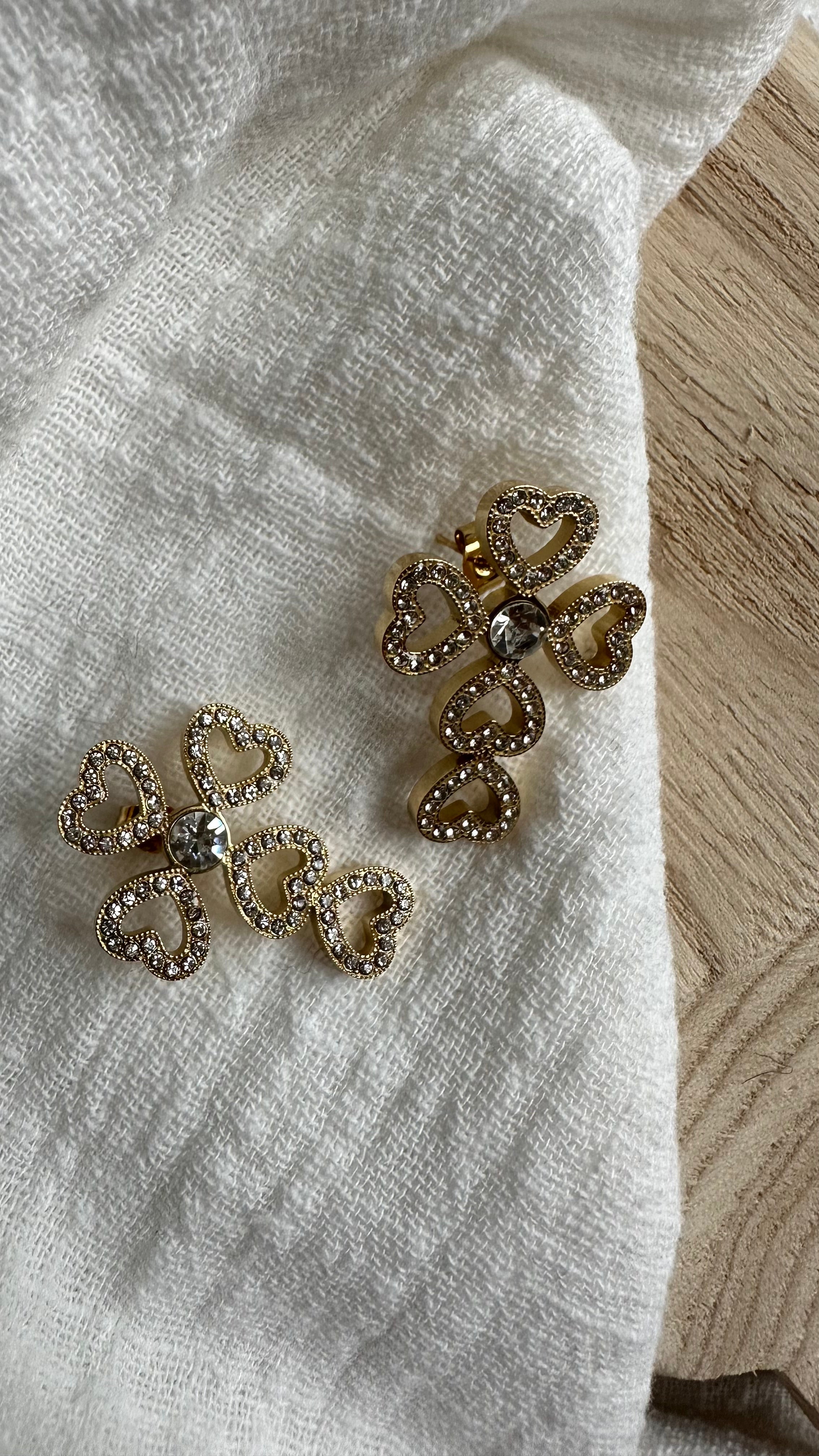 Boucles d'oreilles Violette MADEINESTEL