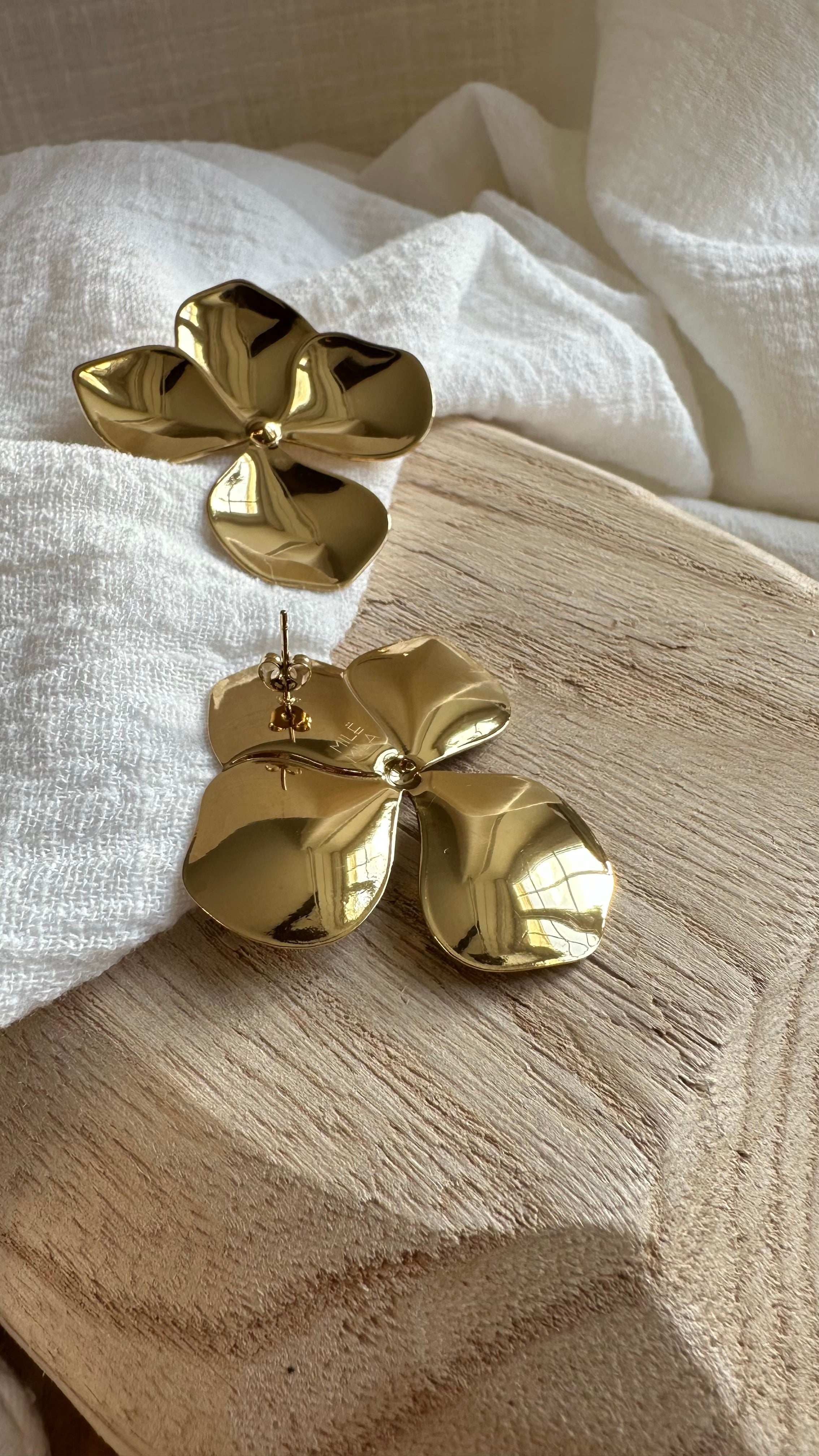 Boucles d'oreilles Flora MADEINESTEL