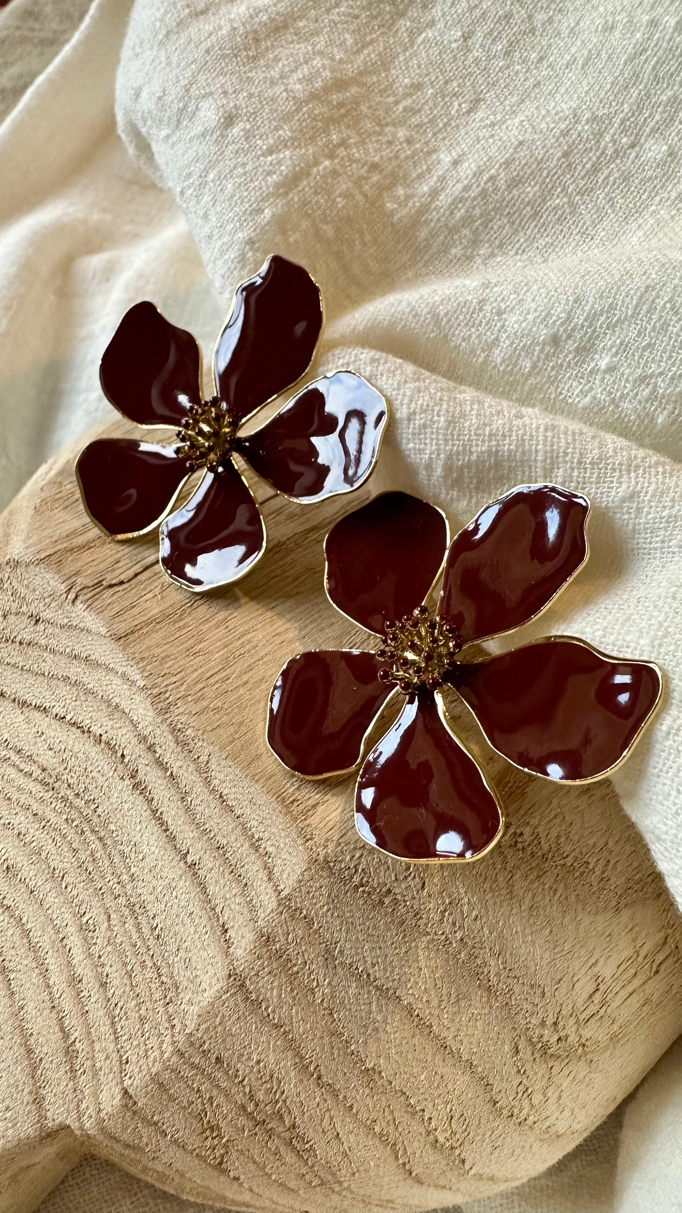 Boucles d'oreilles Flora MADEINESTEL