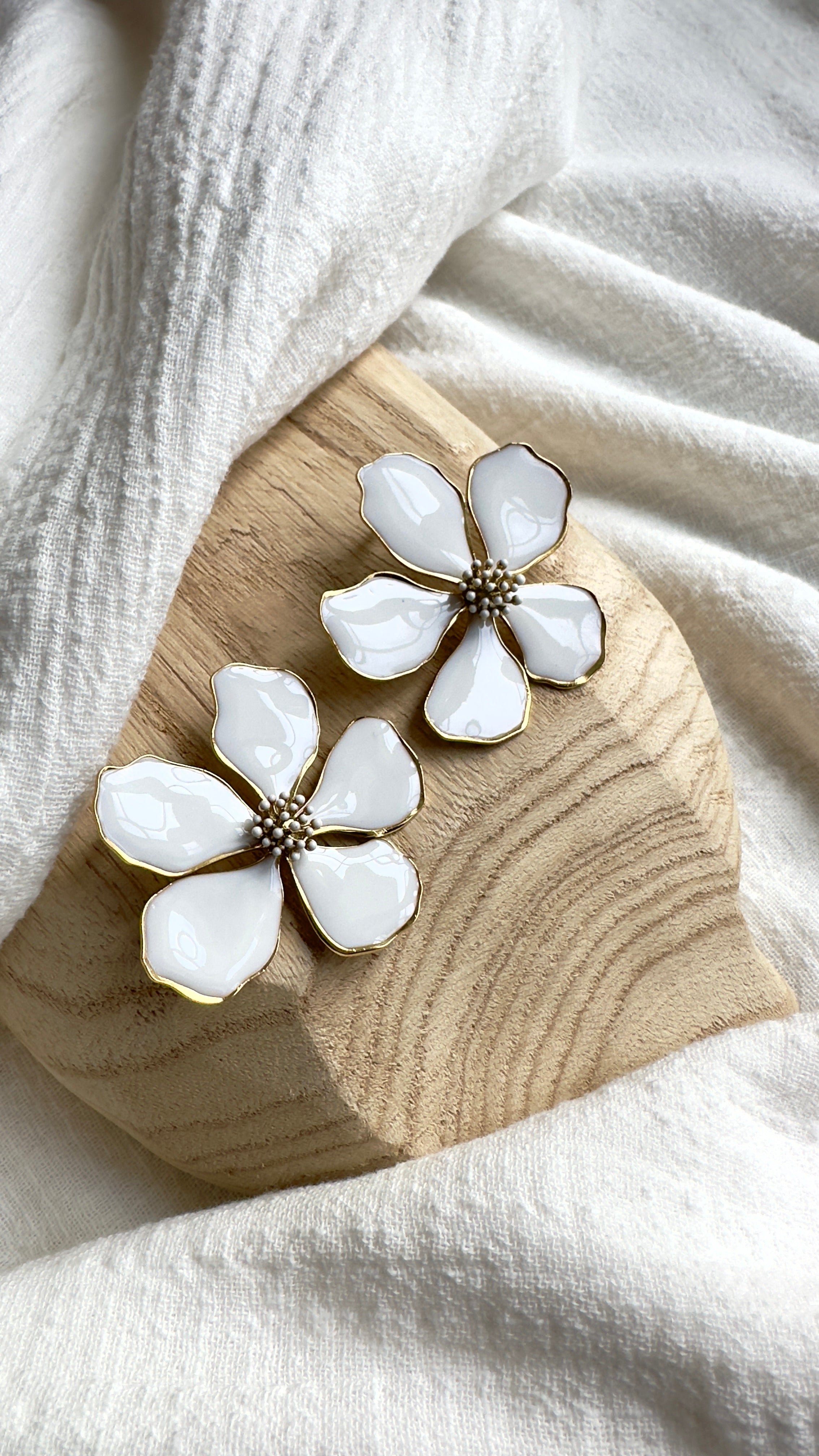 Boucles d'oreilles Flora MADEINESTEL