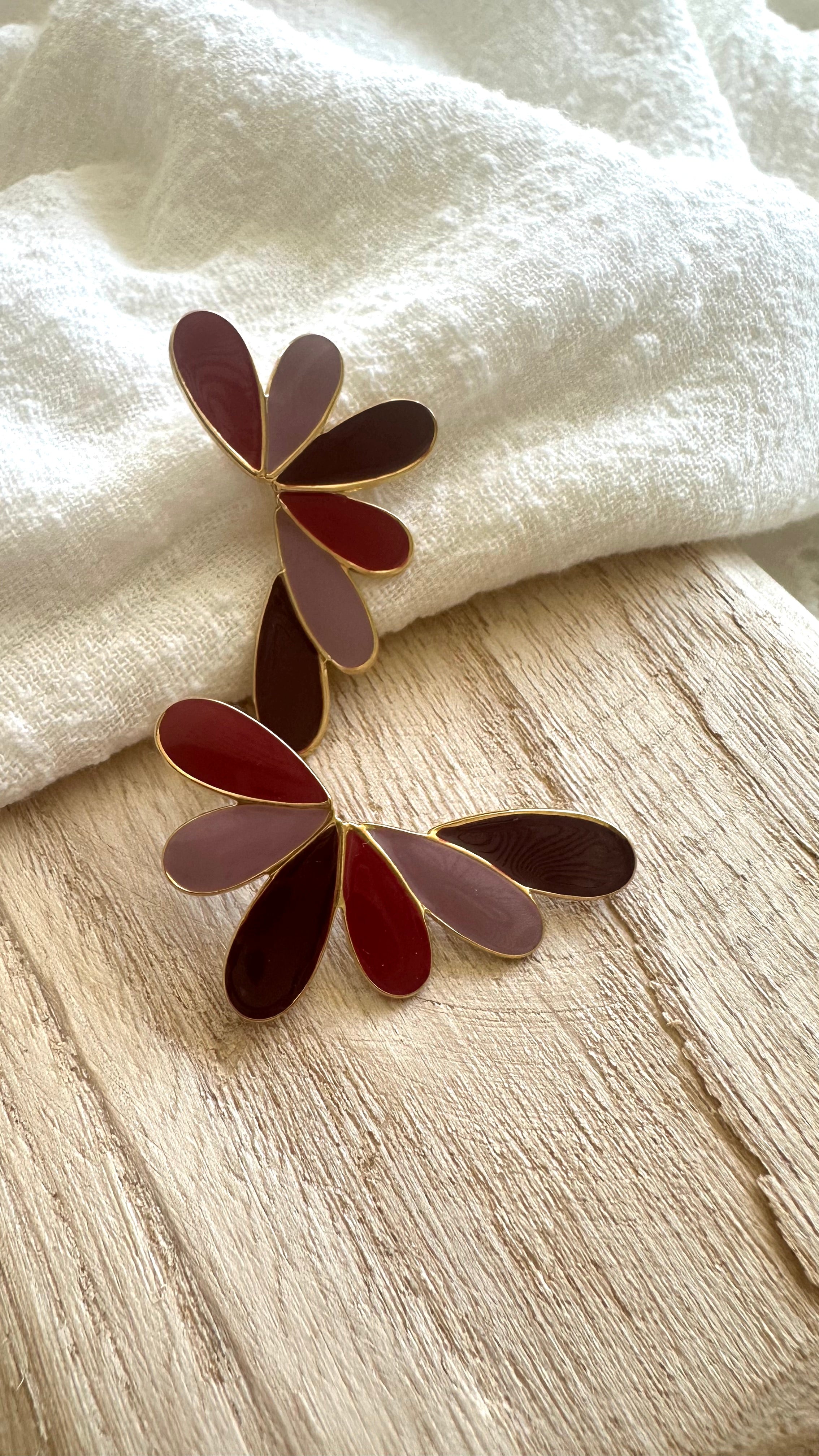 Boucles d'oreilles Gaïa MADEINESTEL