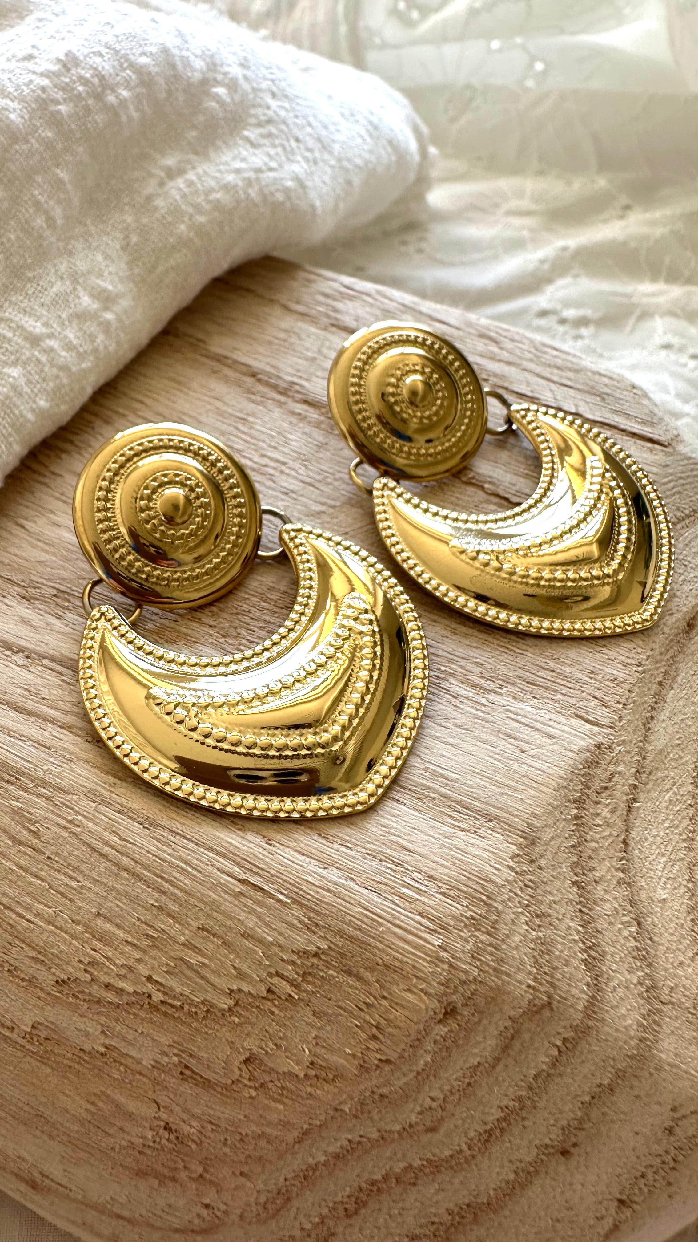 Boucles d'oreilles Isadora MADEINESTEL