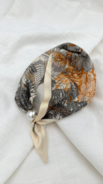 Foulard Audrey beige